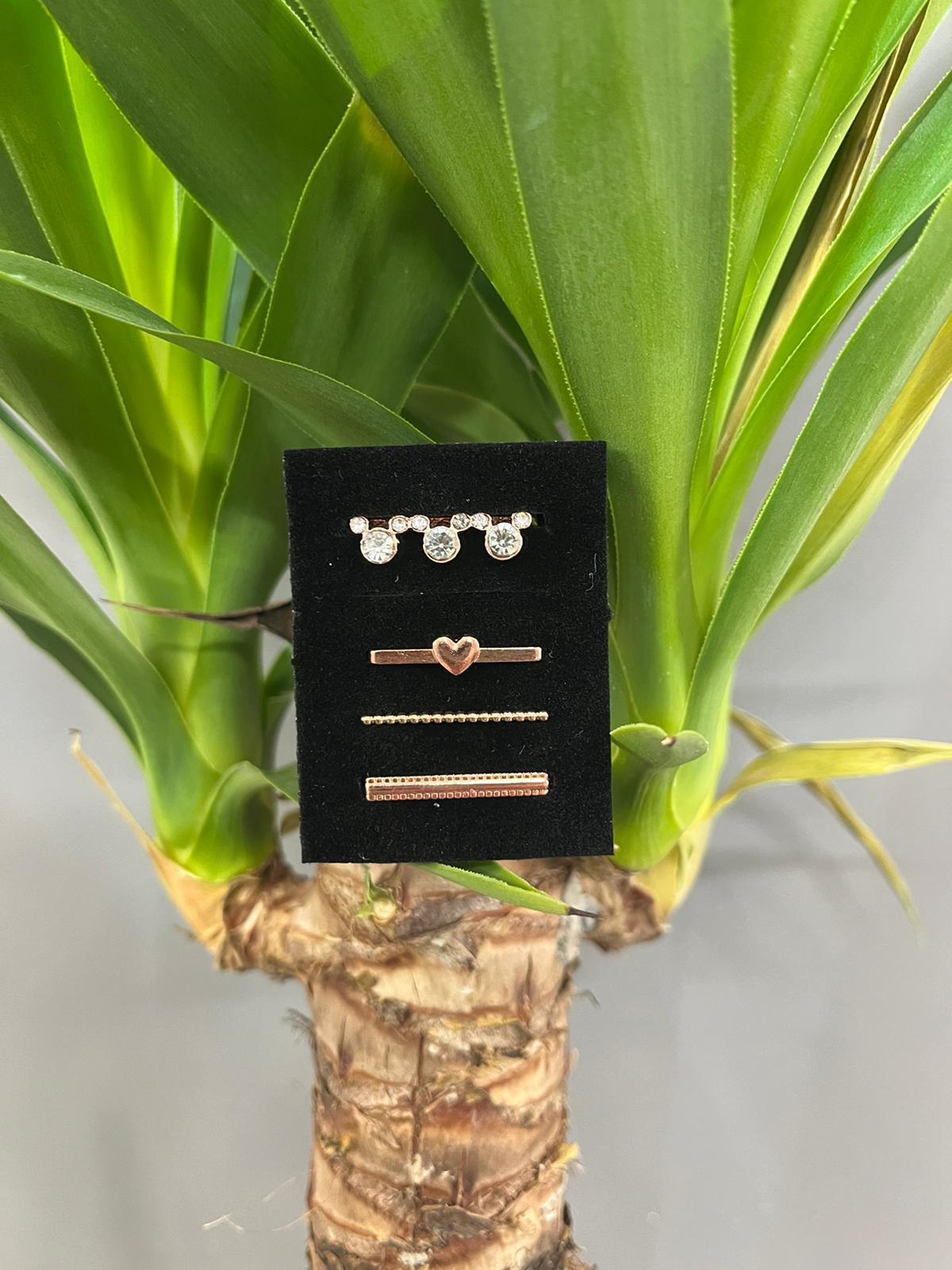 Apple Watch Uyumlu Kordon Aksesuarı Charm Set Taşlı
