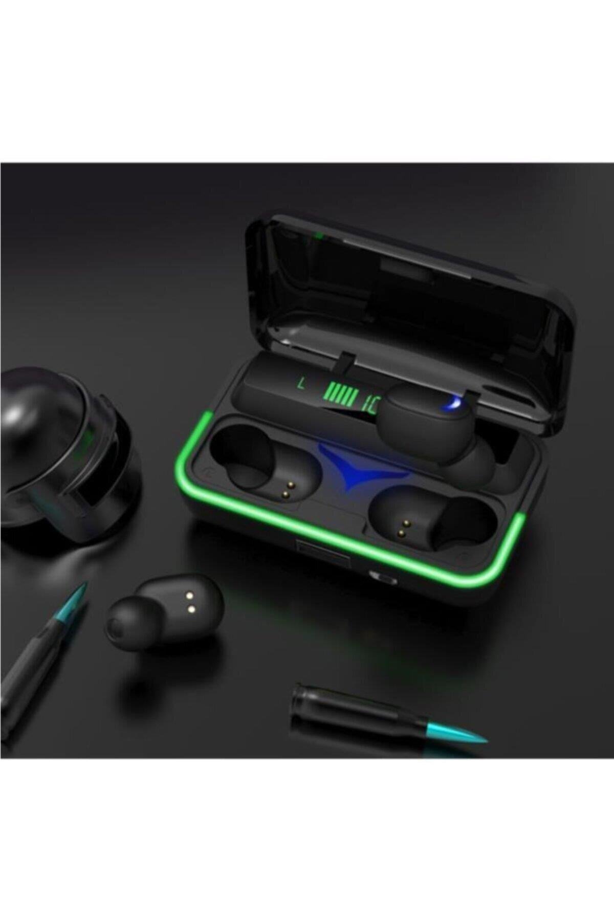 E10 Mipods Bt 5.1 Oyuncu Kulaklığı Işıklı Led Göstergeli Bluetooth Kulakiçi Kulaklık