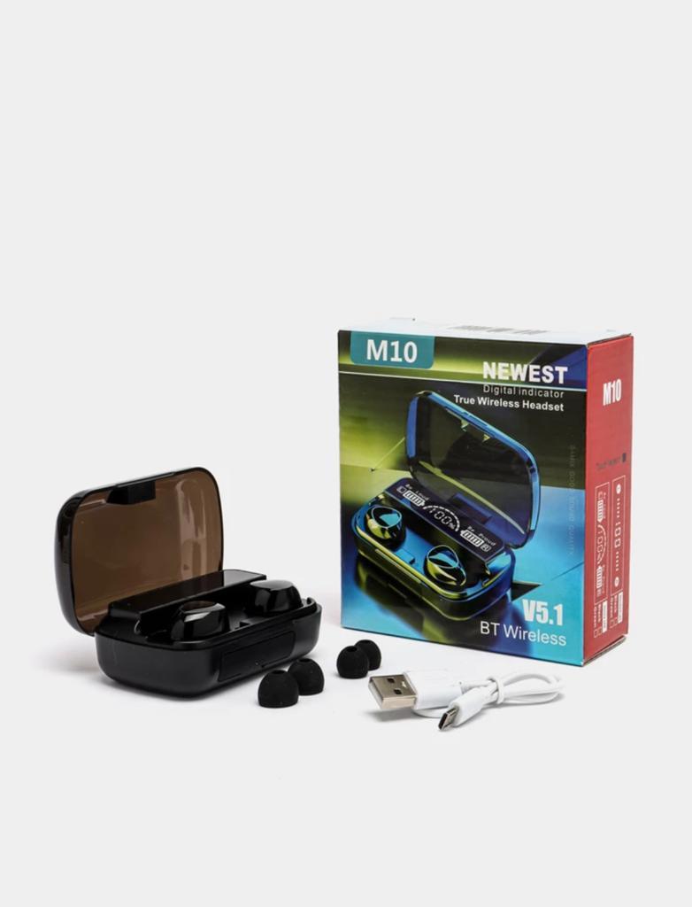 M10 Kulak Içi Tws Bluetooth Kulaklık Led Göstergeli Kablosuz Wireless V5.1