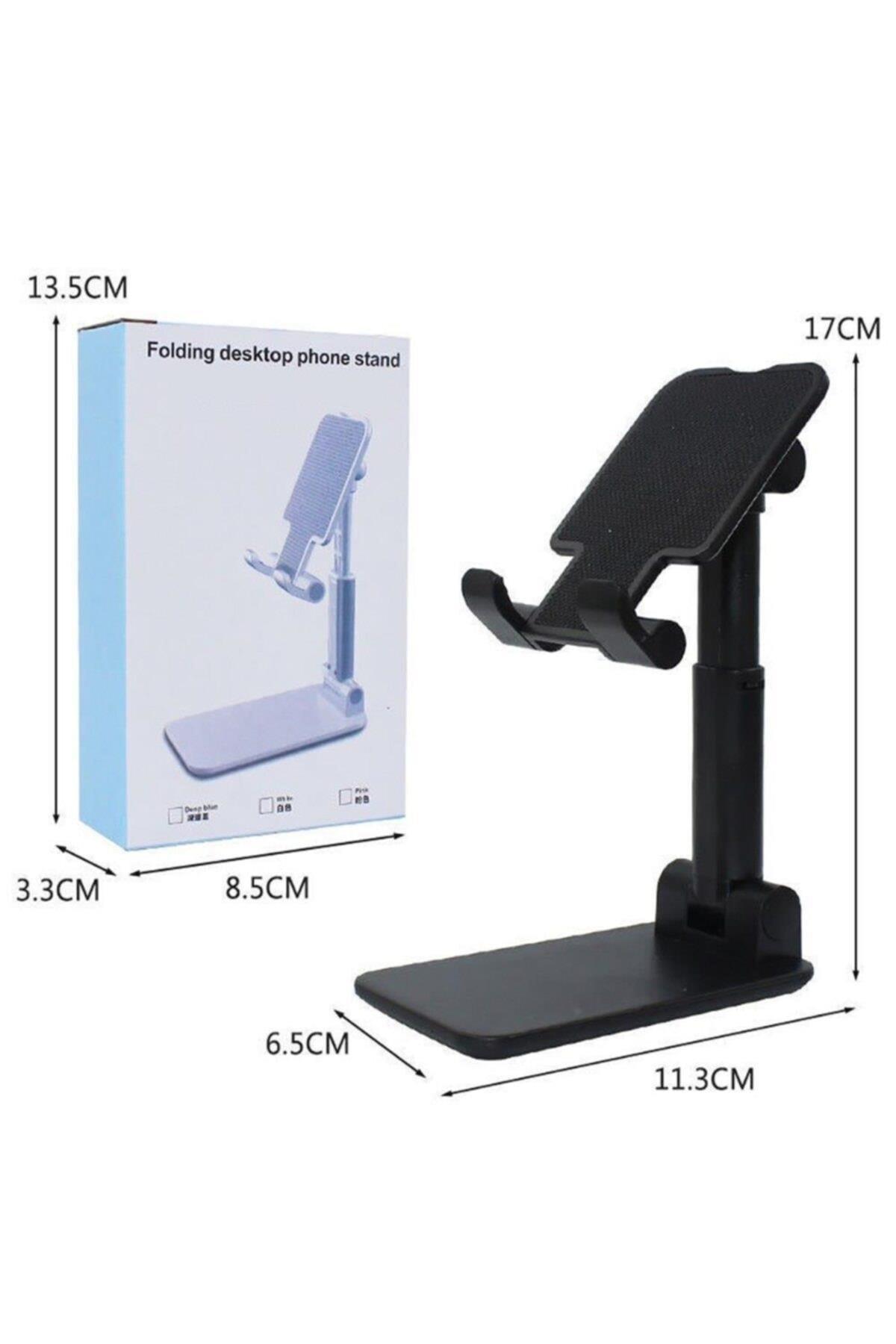 Masa Üstü Telefon Stand Tablet Tutucu Ayarlanabili Yükseklik