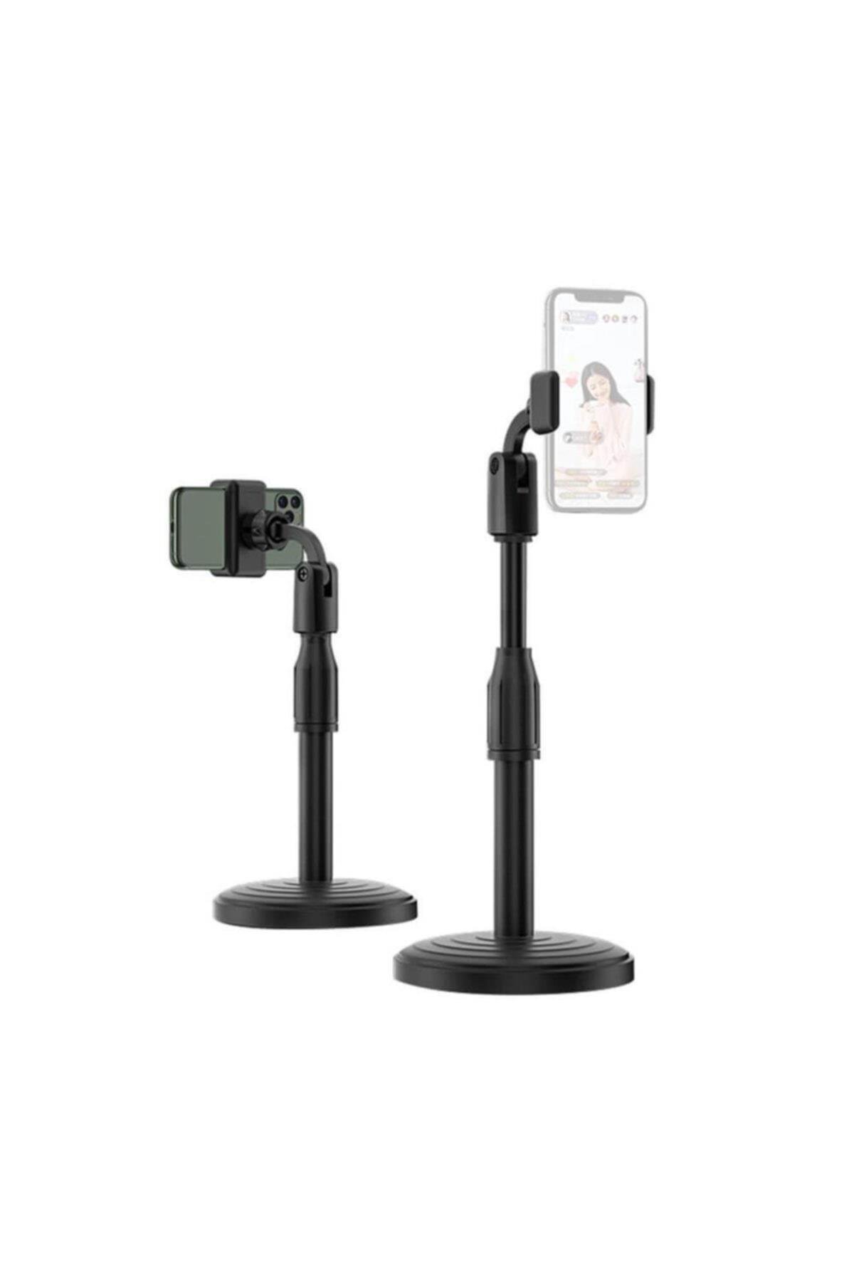 Portatıf 360 ° Masaüstü Ayarlanabilir Telefon Standı Tutucu