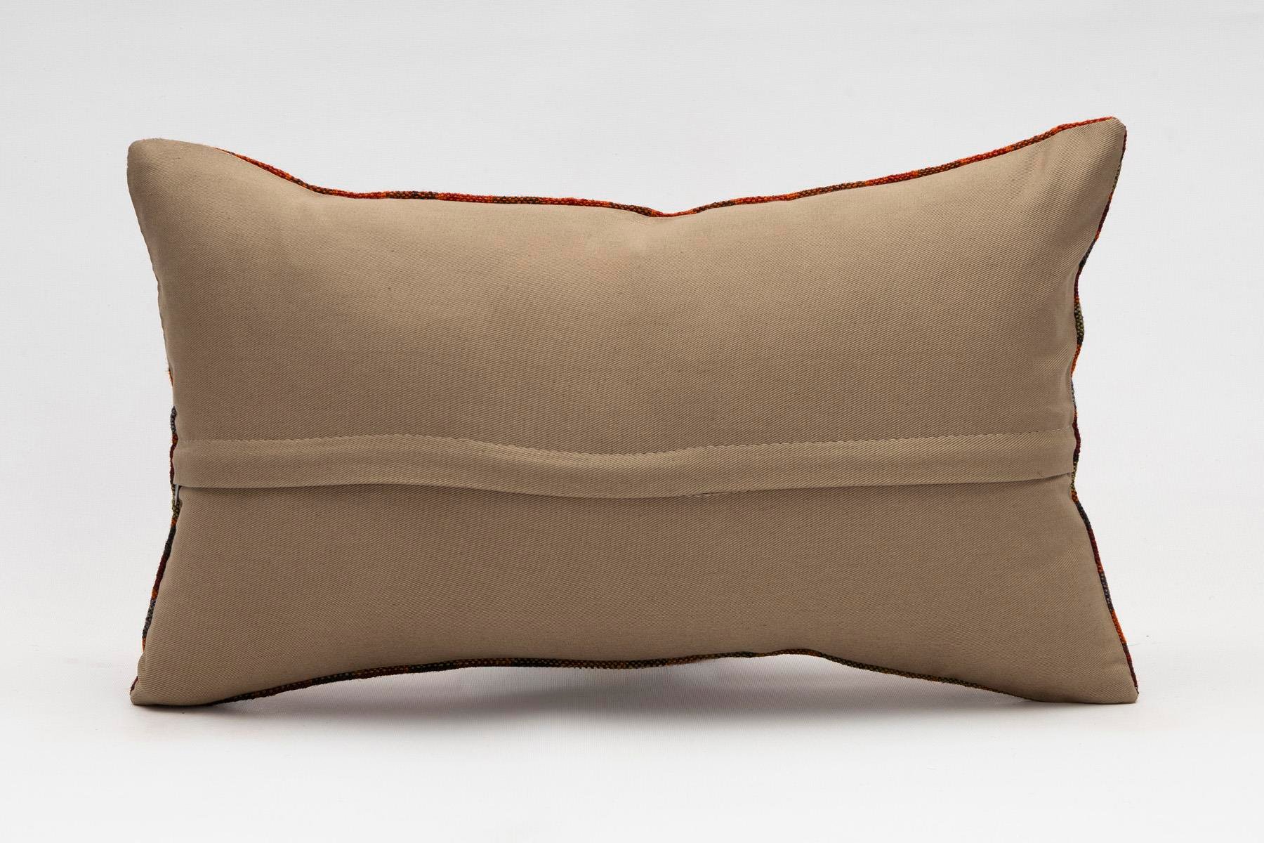 12x20 inches (30x50 cm) Kilim Pillow | KILIM WHOLESALE - Vintage Handmade Pillows - Vintage Handmade Kilim Rugs - It is 100% wool. Artistic and historical rugs. Old handwoven rugs. - Online hand woven rugs and kilim cushions sales. Shipping to a