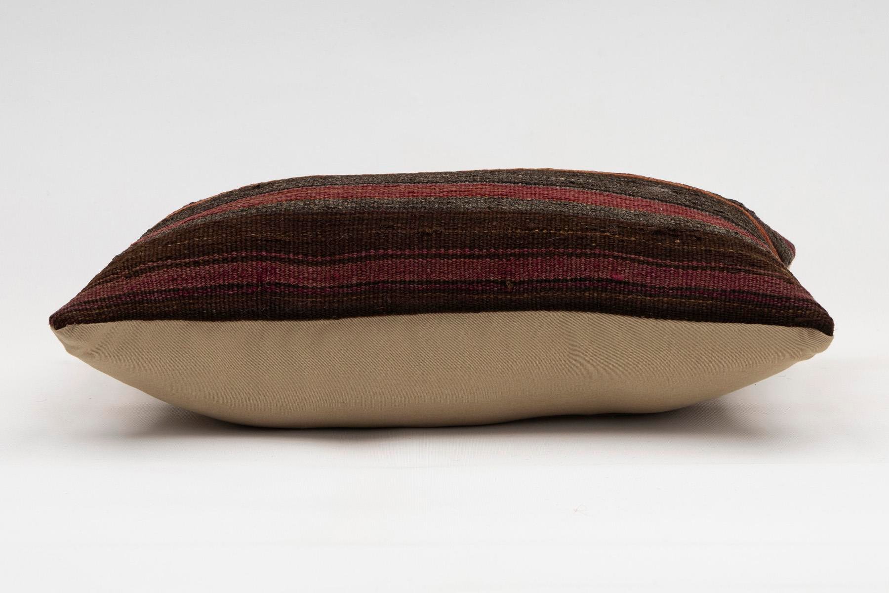 12x20 inches (30x50 cm) Kilim Pillow | KILIM WHOLESALE - Vintage Handmade Pillows - Vintage Handmade Kilim Rugs - It is 100% wool. Artistic and historical rugs. Old handwoven rugs. - Online hand woven rugs and kilim cushions sales. Shipping to a