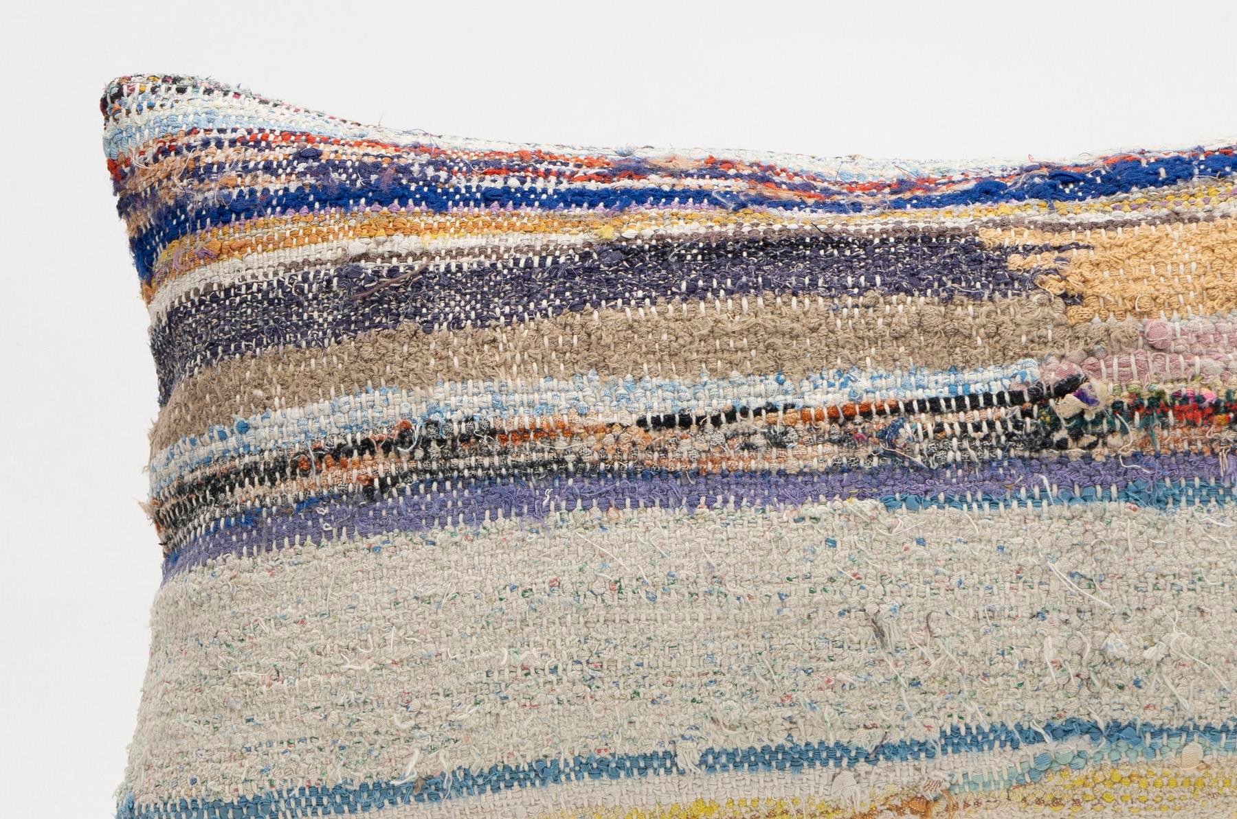 12x20 inches (30x50 cm) Kilim Pillow | KILIM WHOLESALE - Vintage Handmade Pillows - Vintage Handmade Kilim Rugs - It is 100% wool. Artistic and historical rugs. Old handwoven rugs. - Online hand woven rugs and kilim cushions sales. Shipping to a