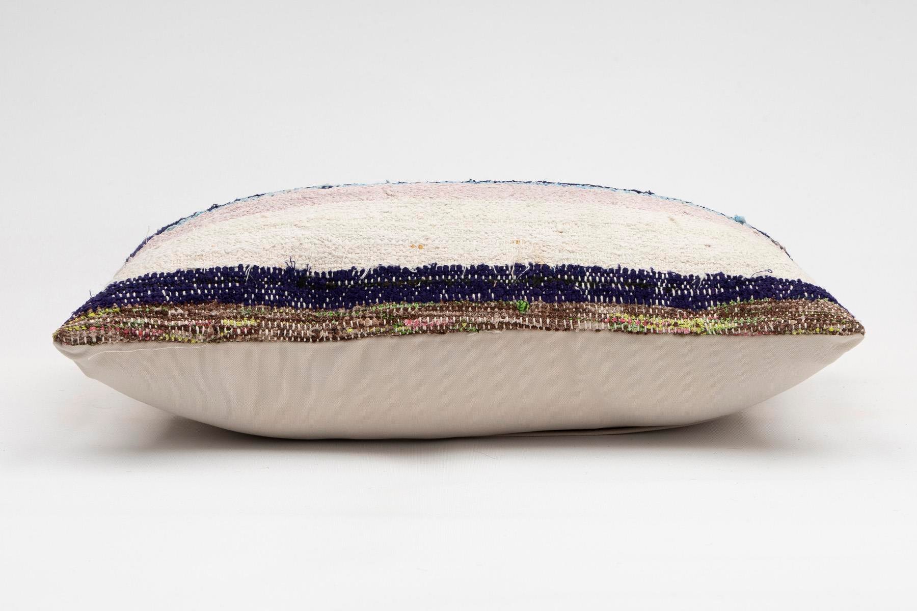 12x20 inches (30x50 cm) Kilim Pillow | KILIM WHOLESALE - Vintage Handmade Pillows - Vintage Handmade Kilim Rugs - It is 100% wool. Artistic and historical rugs. Old handwoven rugs. - Online hand woven rugs and kilim cushions sales. Shipping to a