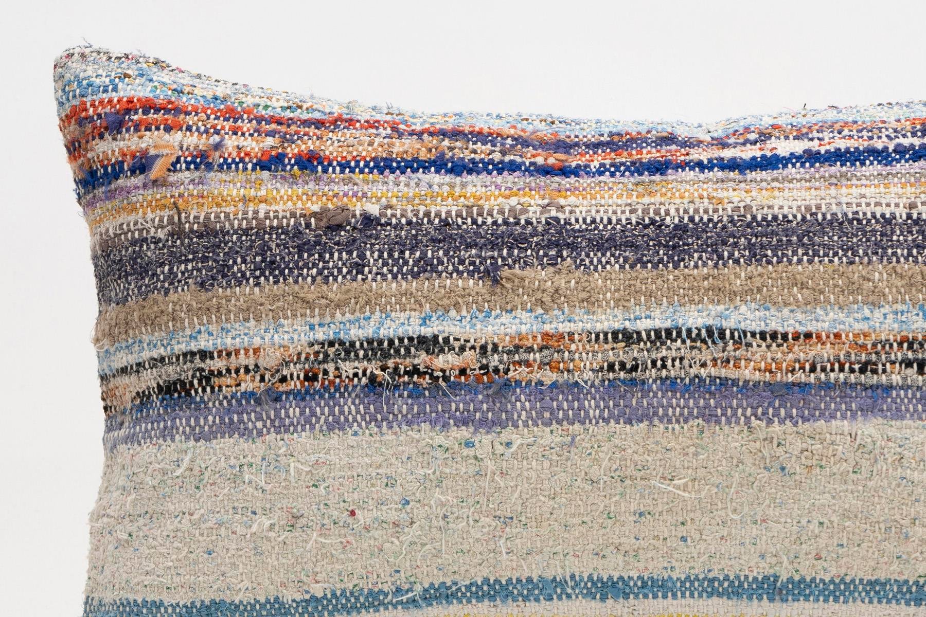 12x20 inches (30x50 cm) Kilim Pillow | KILIM WHOLESALE - Vintage Handmade Pillows - Vintage Handmade Kilim Rugs - It is 100% wool. Artistic and historical rugs. Old handwoven rugs. - Online hand woven rugs and kilim cushions sales. Shipping to a