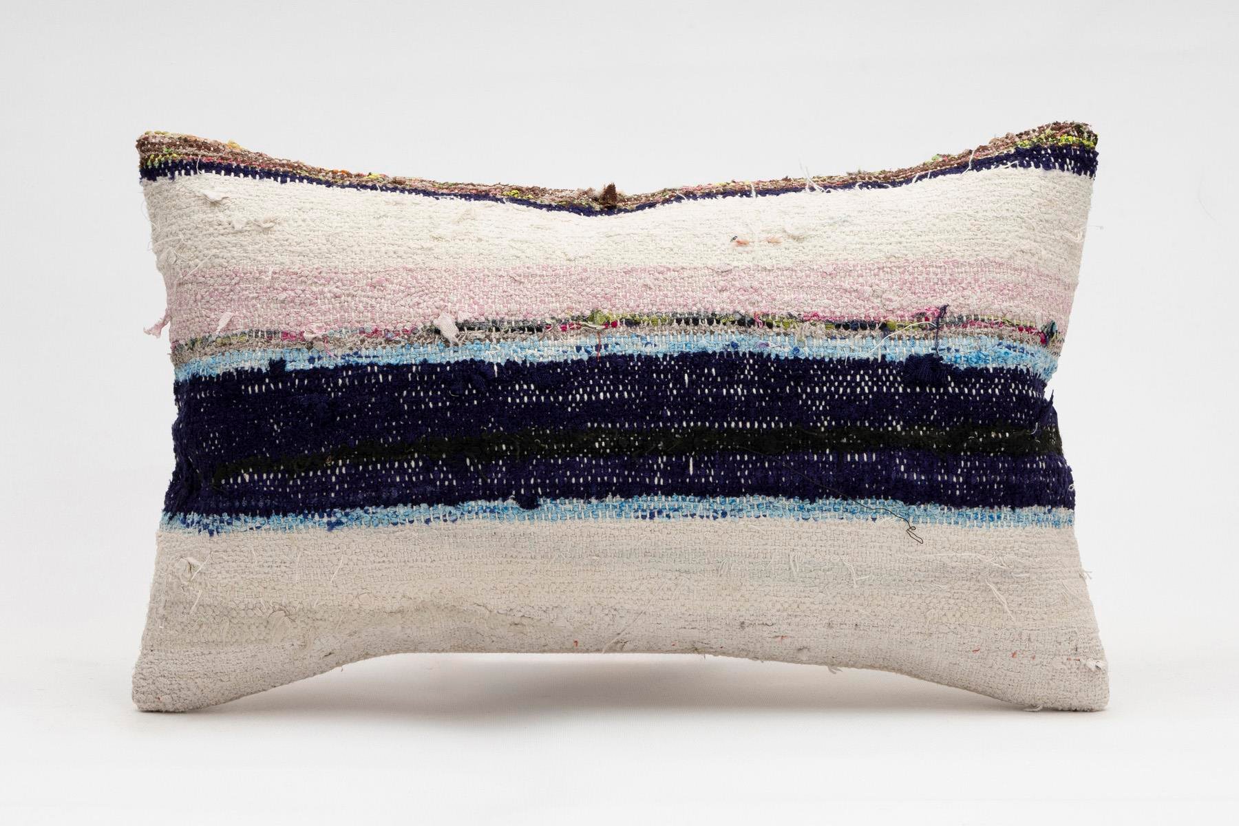 12x20 inches (30x50 cm) Kilim Pillow | KILIM WHOLESALE - Vintage Handmade Pillows - Vintage Handmade Kilim Rugs - It is 100% wool. Artistic and historical rugs. Old handwoven rugs. - Online hand woven rugs and kilim cushions sales. Shipping to a