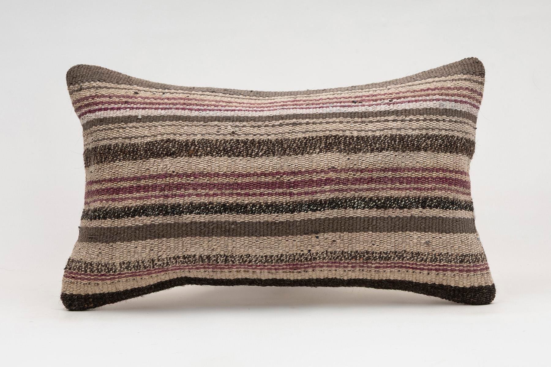 12x20 inches (30x50 cm) Kilim Pillow | KILIM WHOLESALE - Vintage Handmade Pillows - Vintage Handmade Kilim Rugs - It is 100% wool. Artistic and historical rugs. Old handwoven rugs. - Online hand woven rugs and kilim cushions sales. Shipping to a