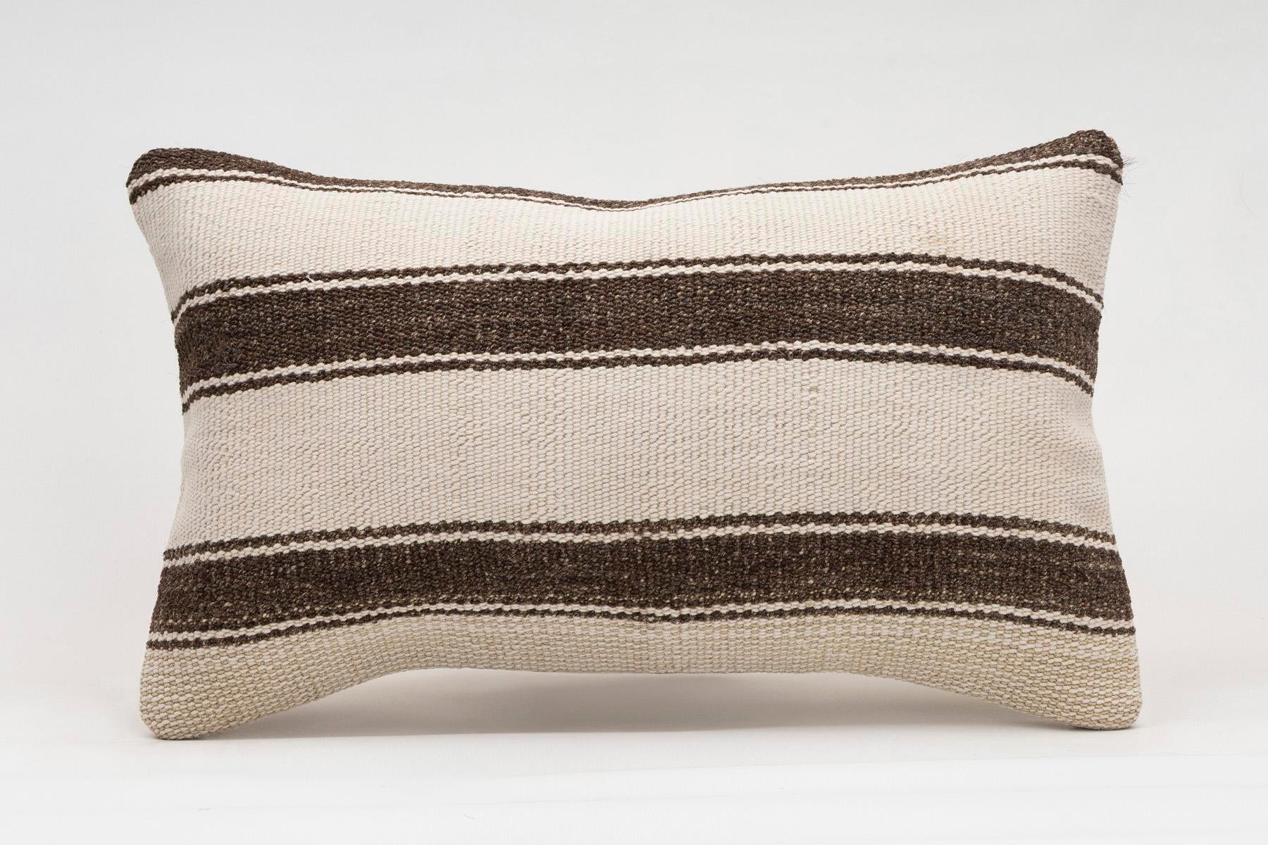 12x20 inches (30x50 cm) Kilim Pillow | KILIM WHOLESALE - Vintage Handmade Pillows - Vintage Handmade Kilim Rugs - It is 100% wool. Artistic and historical rugs. Old handwoven rugs. - Online hand woven rugs and kilim cushions sales. Shipping to a
