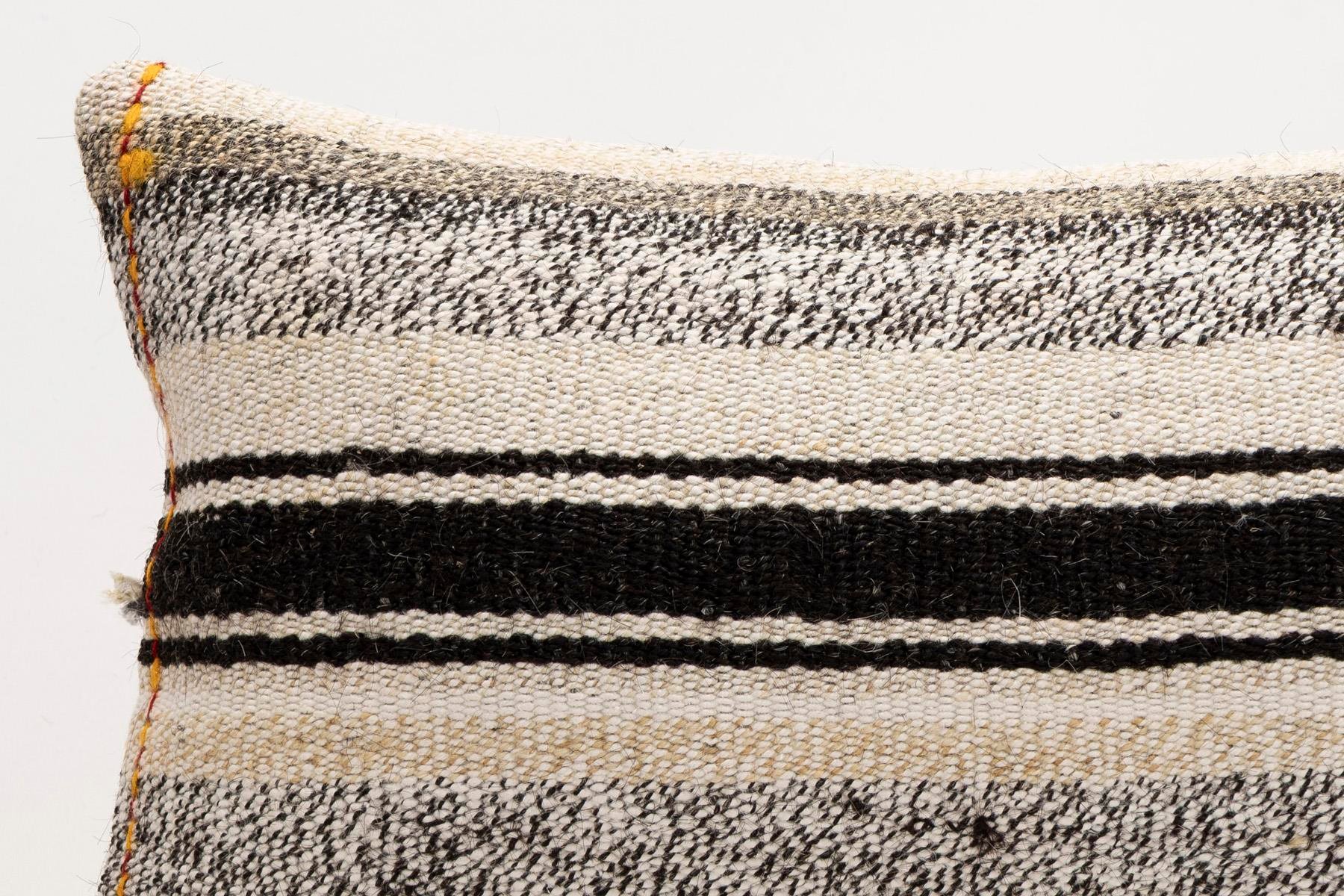 12x20 inches (30x50 cm) Kilim Pillow | KILIM WHOLESALE - Vintage Handmade Pillows - Vintage Handmade Kilim Rugs - It is 100% wool. Artistic and historical rugs. Old handwoven rugs. - Online hand woven rugs and kilim cushions sales. Shipping to a