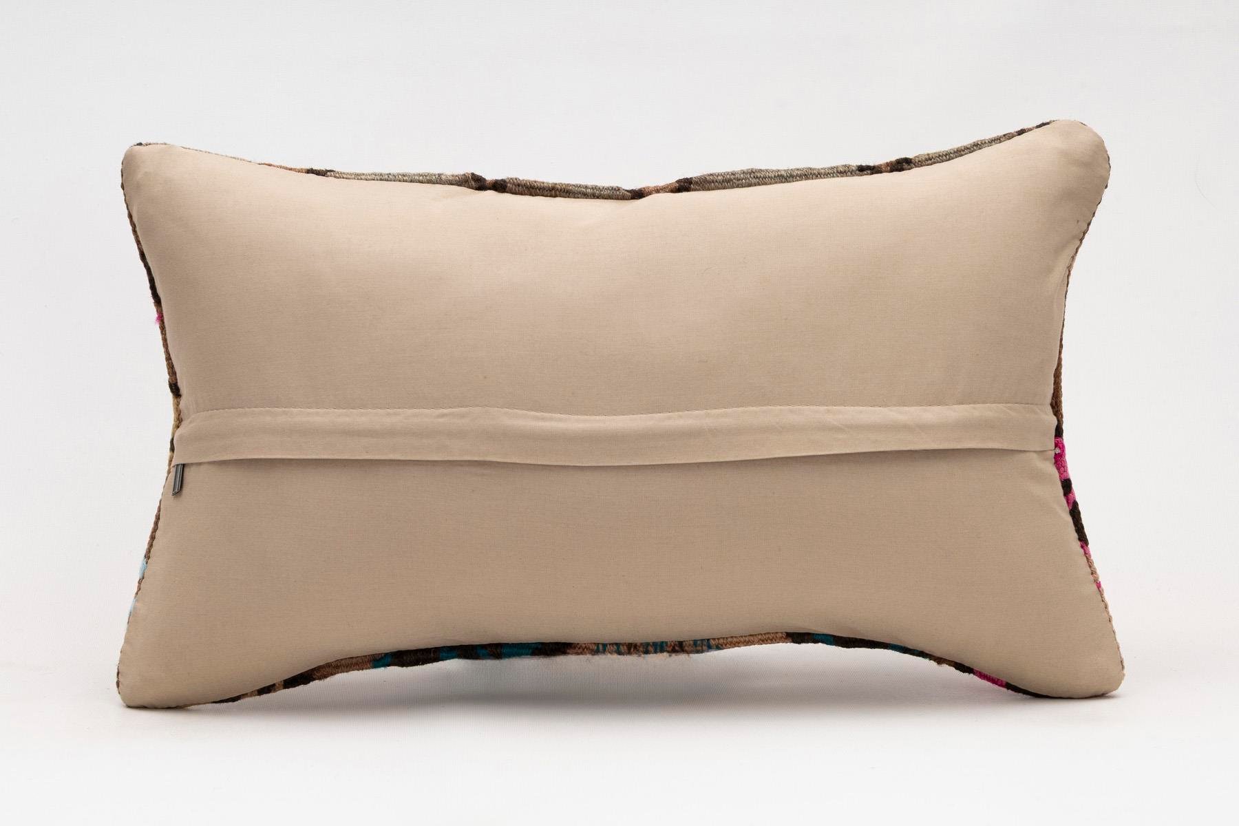 12x20 inches (30x50 cm) Kilim Pillow | KILIM WHOLESALE - Vintage Handmade Pillows - Vintage Handmade Kilim Rugs - It is 100% wool. Artistic and historical rugs. Old handwoven rugs. - Online hand woven rugs and kilim cushions sales. Shipping to a