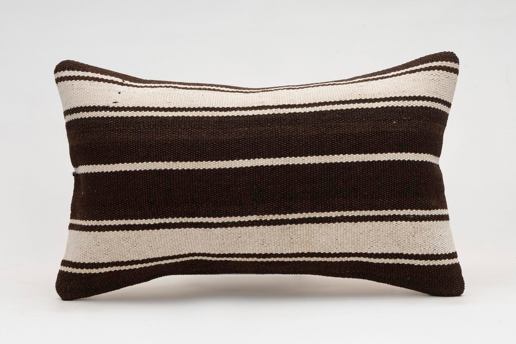 12x20 inches (30x50 cm) Kilim Pillow | KILIM WHOLESALE - Vintage Handmade Pillows - Vintage Handmade Kilim Rugs - It is 100% wool. Artistic and historical rugs. Old handwoven rugs. - Online hand woven rugs and kilim cushions sales. Shipping to a