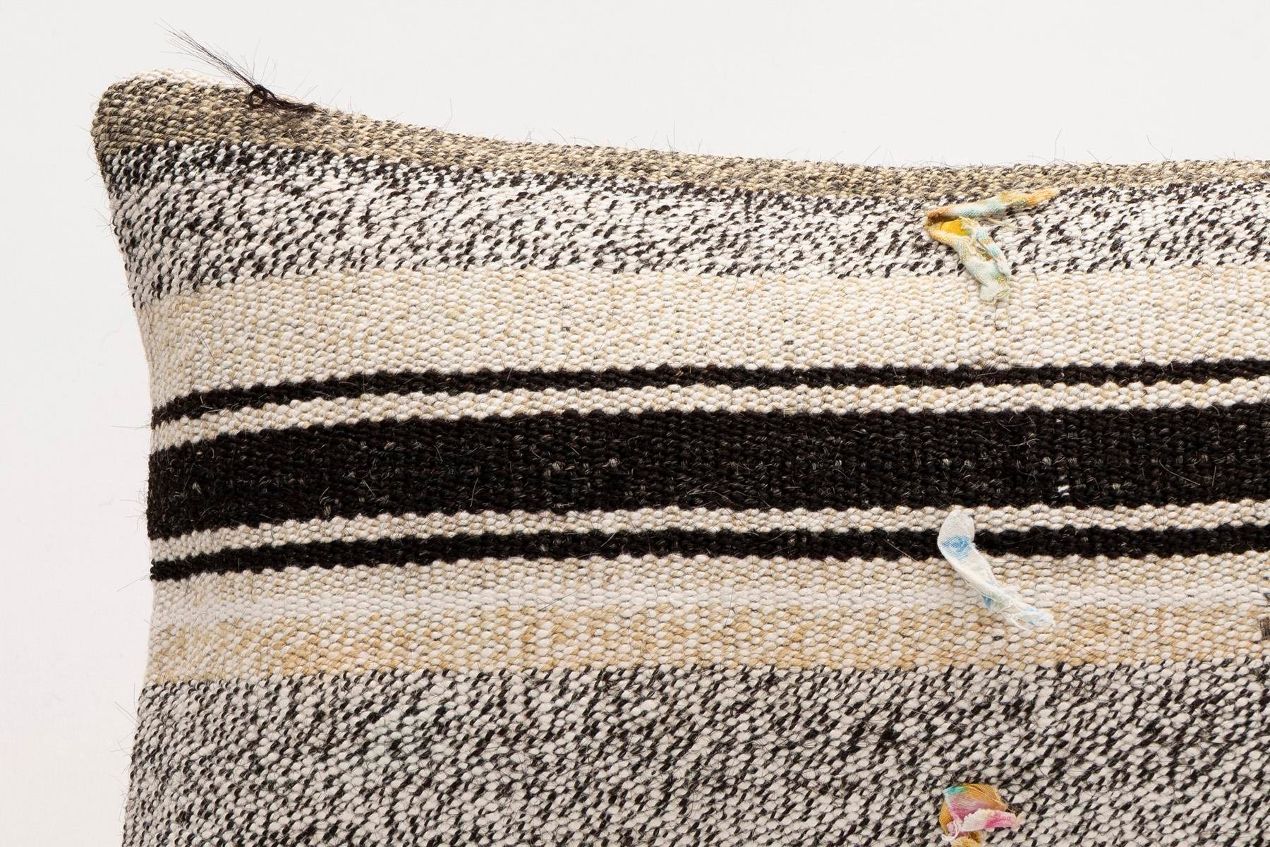 12x20 inches (30x50 cm) Kilim Pillow | KILIM WHOLESALE - Vintage Handmade Pillows - Vintage Handmade Kilim Rugs - It is 100% wool. Artistic and historical rugs. Old handwoven rugs. - Online hand woven rugs and kilim cushions sales. Shipping to a