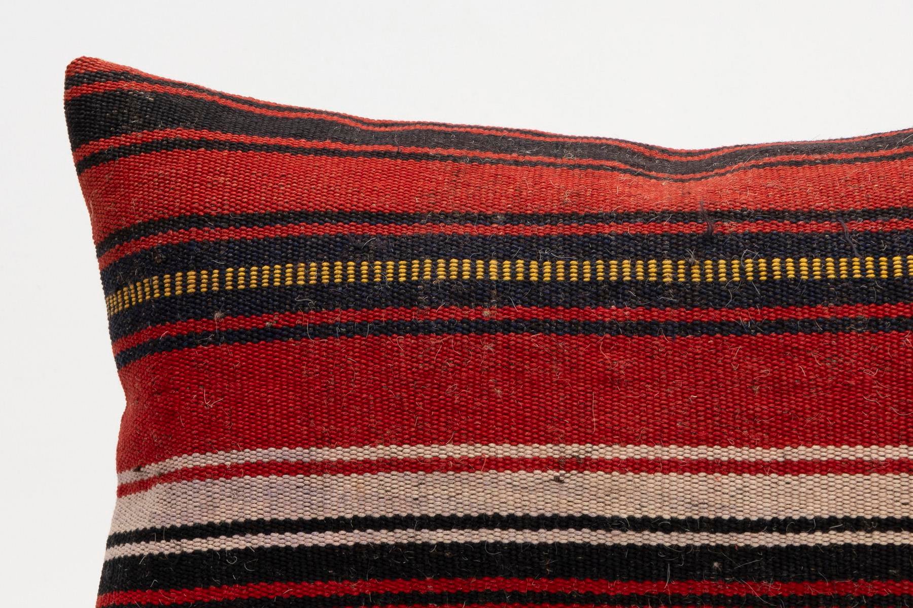 12x20 inches (30x50 cm) Kilim Pillow | KILIM WHOLESALE - Vintage Handmade Pillows - Vintage Handmade Kilim Rugs - It is 100% wool. Artistic and historical rugs. Old handwoven rugs. - Online hand woven rugs and kilim cushions sales. Shipping to a