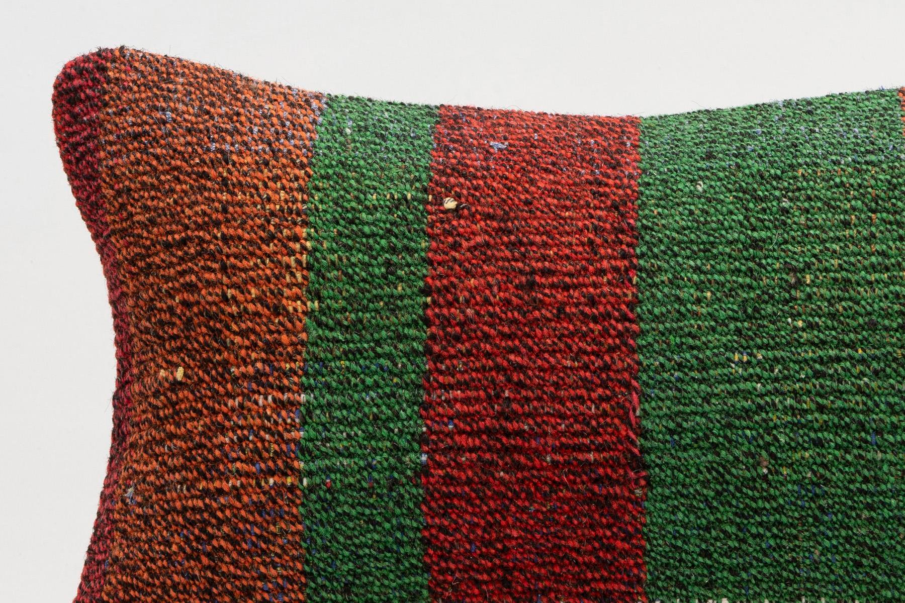 12x20 inches (30x50 cm) Kilim Pillow | KILIM WHOLESALE - Vintage Handmade Pillows - Vintage Handmade Kilim Rugs - It is 100% wool. Artistic and historical rugs. Old handwoven rugs. - Online hand woven rugs and kilim cushions sales. Shipping to a