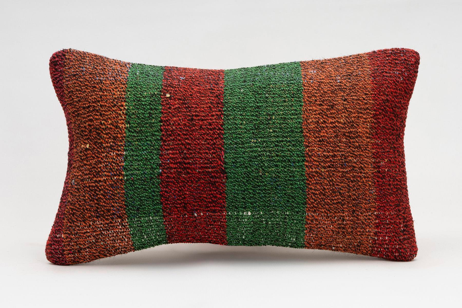 12x20 inches (30x50 cm) Kilim Pillow | KILIM WHOLESALE - Vintage Handmade Pillows - Vintage Handmade Kilim Rugs - It is 100% wool. Artistic and historical rugs. Old handwoven rugs. - Online hand woven rugs and kilim cushions sales. Shipping to a