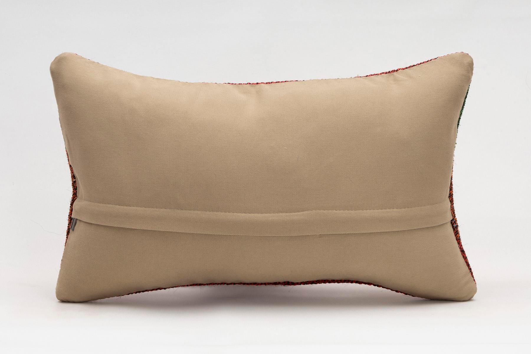 12x20 inches (30x50 cm) Kilim Pillow | KILIM WHOLESALE - Vintage Handmade Pillows - Vintage Handmade Kilim Rugs - It is 100% wool. Artistic and historical rugs. Old handwoven rugs. - Online hand woven rugs and kilim cushions sales. Shipping to a