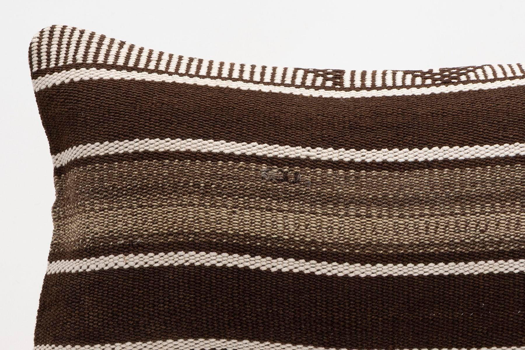 12x20 inches (30x50 cm) Kilim Pillow | KILIM WHOLESALE - Vintage Handmade Pillows - Vintage Handmade Kilim Rugs - It is 100% wool. Artistic and historical rugs. Old handwoven rugs. - Online hand woven rugs and kilim cushions sales. Shipping to a