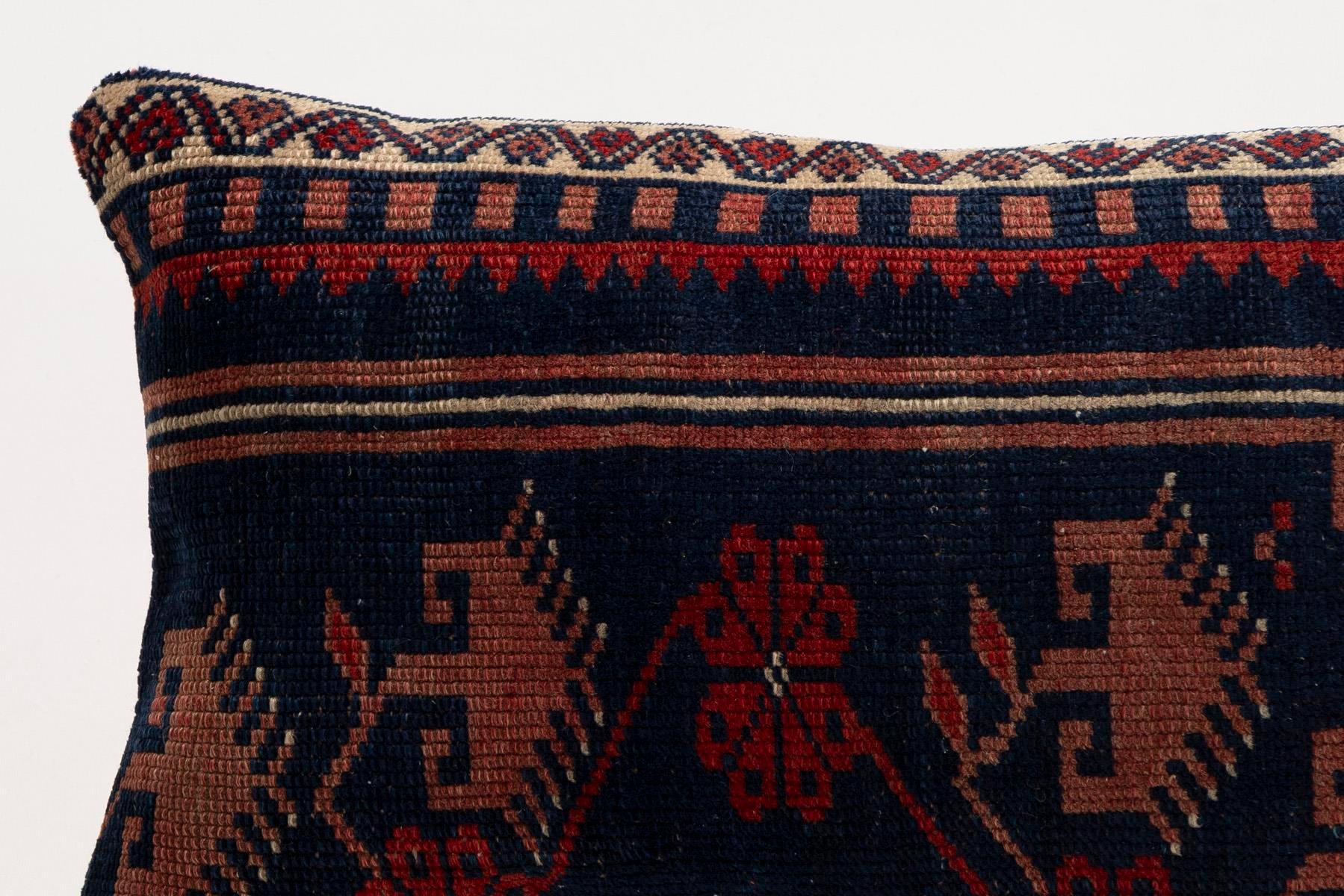 12x20 inches (30x50 cm) Kilim Pillow | KILIM WHOLESALE - Vintage Handmade Pillows - Vintage Handmade Kilim Rugs - It is 100% wool. Artistic and historical rugs. Old handwoven rugs. - Online hand woven rugs and kilim cushions sales. Shipping to a