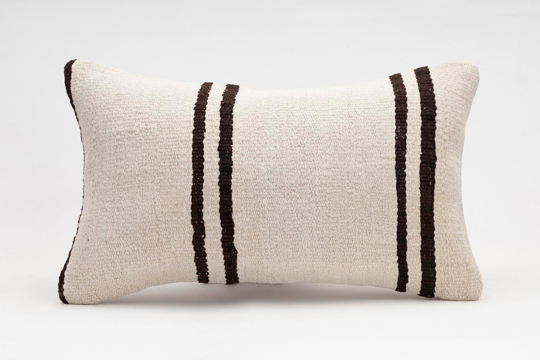 12x20 inches (30x50 cm) Kilim Pillow | KILIM WHOLESALE - Vintage Handmade Pillows - Vintage Handmade Kilim Rugs - It is 100% wool. Artistic and historical rugs. Old handwoven rugs. - Online hand woven rugs and kilim cushions sales. Shipping to a