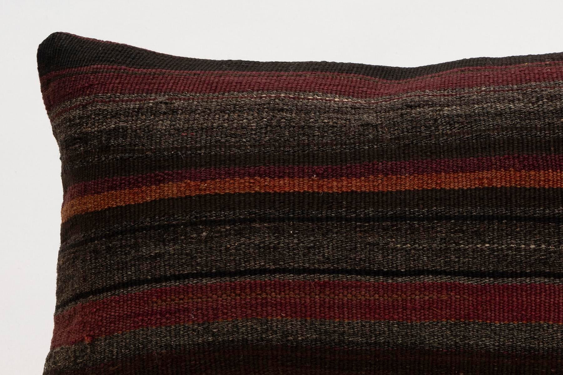 12x20 inches (30x50 cm) Kilim Pillow | KILIM WHOLESALE - Vintage Handmade Pillows - Vintage Handmade Kilim Rugs - It is 100% wool. Artistic and historical rugs. Old handwoven rugs. - Online hand woven rugs and kilim cushions sales. Shipping to a