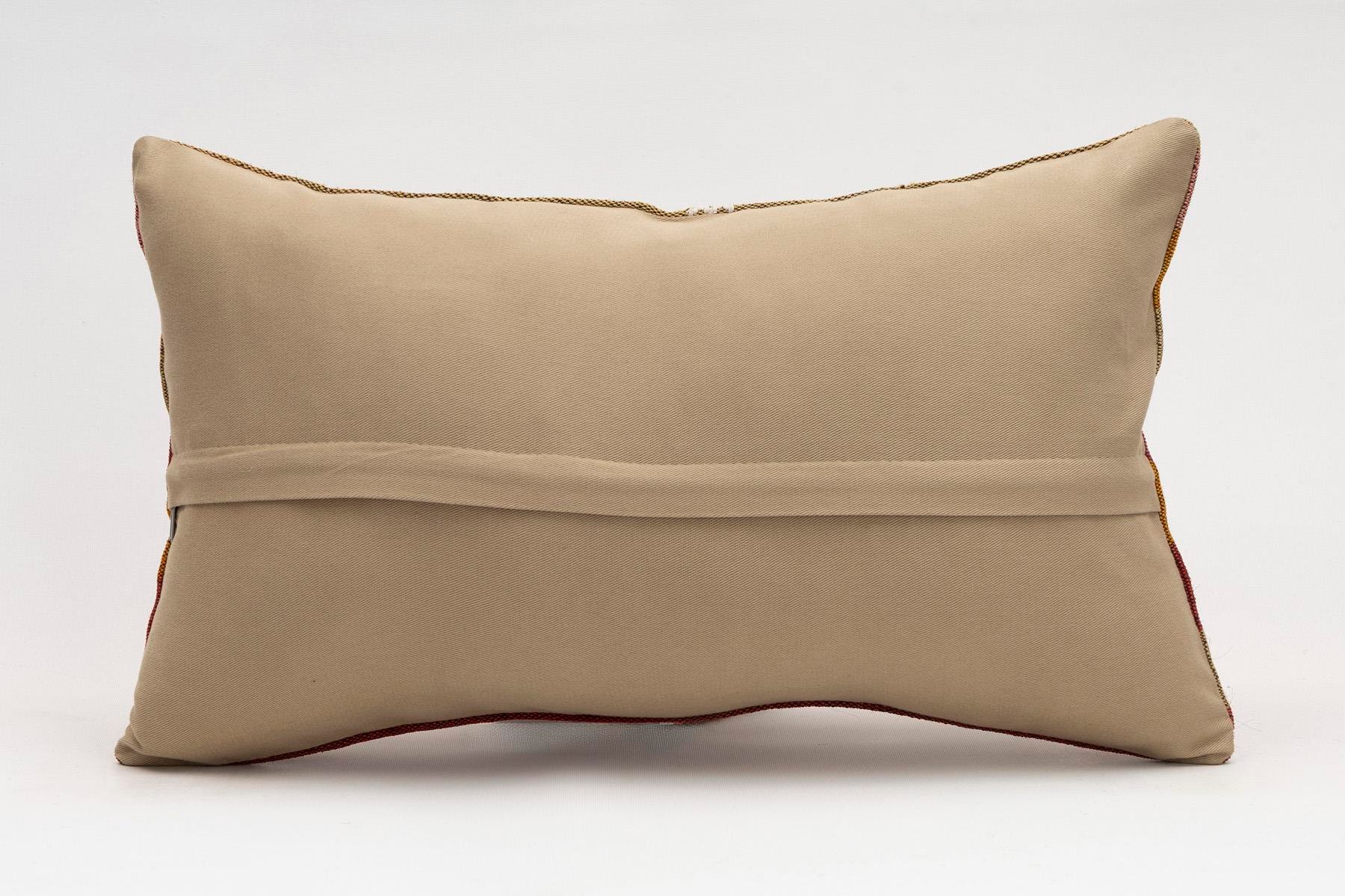 12x20 inches (30x50 cm) Kilim Pillow | KILIM WHOLESALE - Vintage Handmade Pillows - Vintage Handmade Kilim Rugs - It is 100% wool. Artistic and historical rugs. Old handwoven rugs. - Online hand woven rugs and kilim cushions sales. Shipping to a