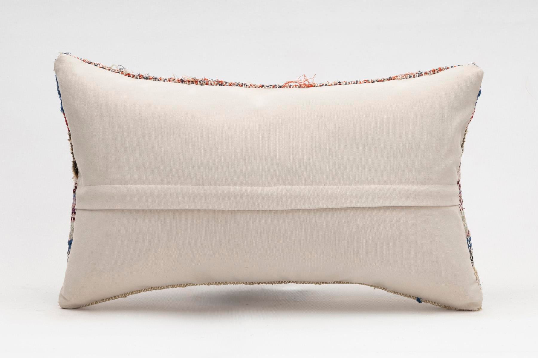 12x20 inches (30x50 cm) Kilim Pillow | KILIM WHOLESALE - Vintage Handmade Pillows - Vintage Handmade Kilim Rugs - It is 100% wool. Artistic and historical rugs. Old handwoven rugs. - Online hand woven rugs and kilim cushions sales. Shipping to a