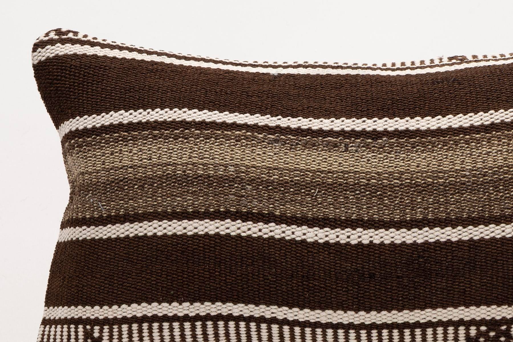12x20 inches (30x50 cm) Kilim Pillow | KILIM WHOLESALE - Vintage Handmade Pillows - Vintage Handmade Kilim Rugs - It is 100% wool. Artistic and historical rugs. Old handwoven rugs. - Online hand woven rugs and kilim cushions sales. Shipping to a