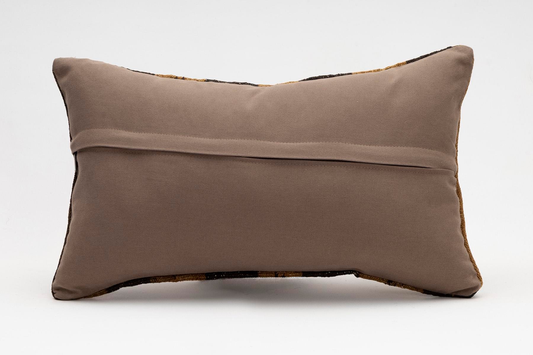 12x20 inches (30x50 cm) Kilim Pillow | KILIM WHOLESALE - Vintage Handmade Pillows - Vintage Handmade Kilim Rugs - It is 100% wool. Artistic and historical rugs. Old handwoven rugs. - Online hand woven rugs and kilim cushions sales. Shipping to a