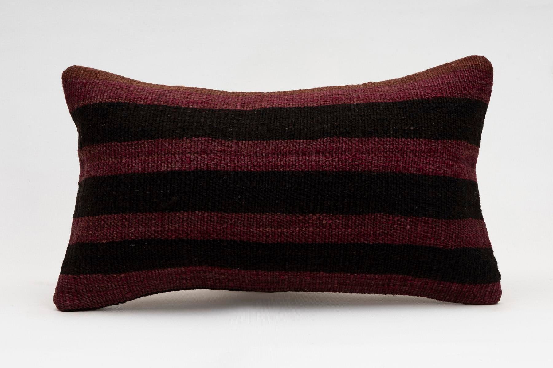 12x20 inches (30x50 cm) Kilim Pillow | KILIM WHOLESALE - Vintage Handmade Pillows - Vintage Handmade Kilim Rugs - It is 100% wool. Artistic and historical rugs. Old handwoven rugs. - Online hand woven rugs and kilim cushions sales. Shipping to a