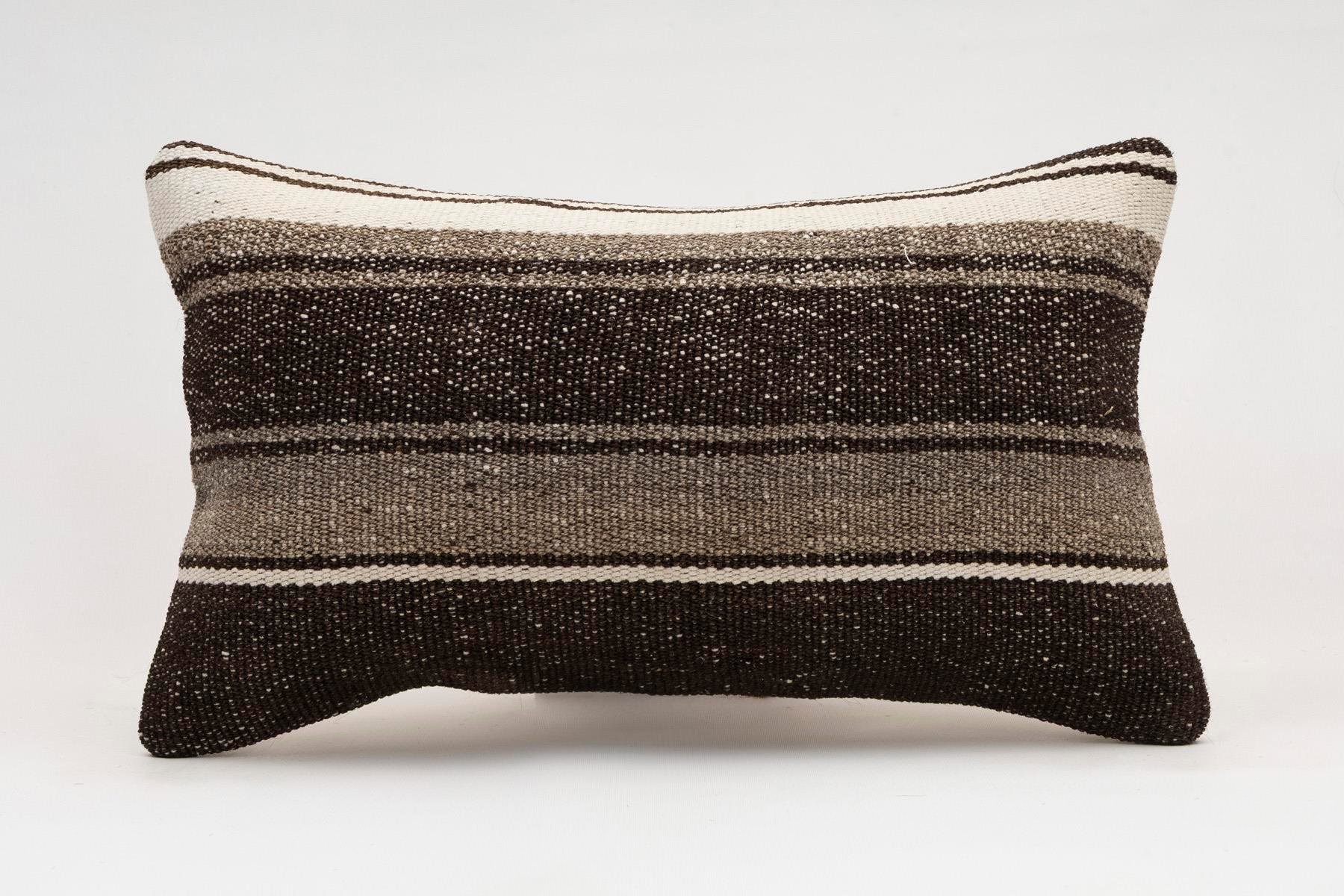 12x20 inches (30x50 cm) Kilim Pillow | KILIM WHOLESALE - Vintage Handmade Pillows - Vintage Handmade Kilim Rugs - It is 100% wool. Artistic and historical rugs. Old handwoven rugs. - Online hand woven rugs and kilim cushions sales. Shipping to a