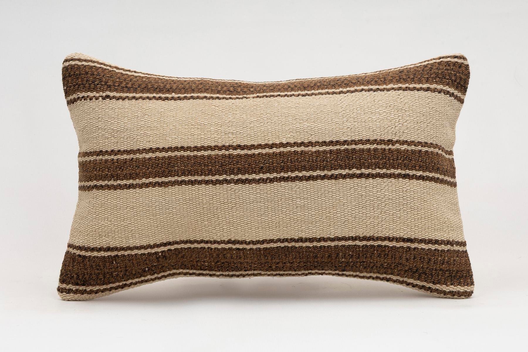 12x20 inches (30x50 cm) Kilim Pillow | KILIM WHOLESALE - Vintage Handmade Pillows - Vintage Handmade Kilim Rugs - It is 100% wool. Artistic and historical rugs. Old handwoven rugs. - Online hand woven rugs and kilim cushions sales. Shipping to a
