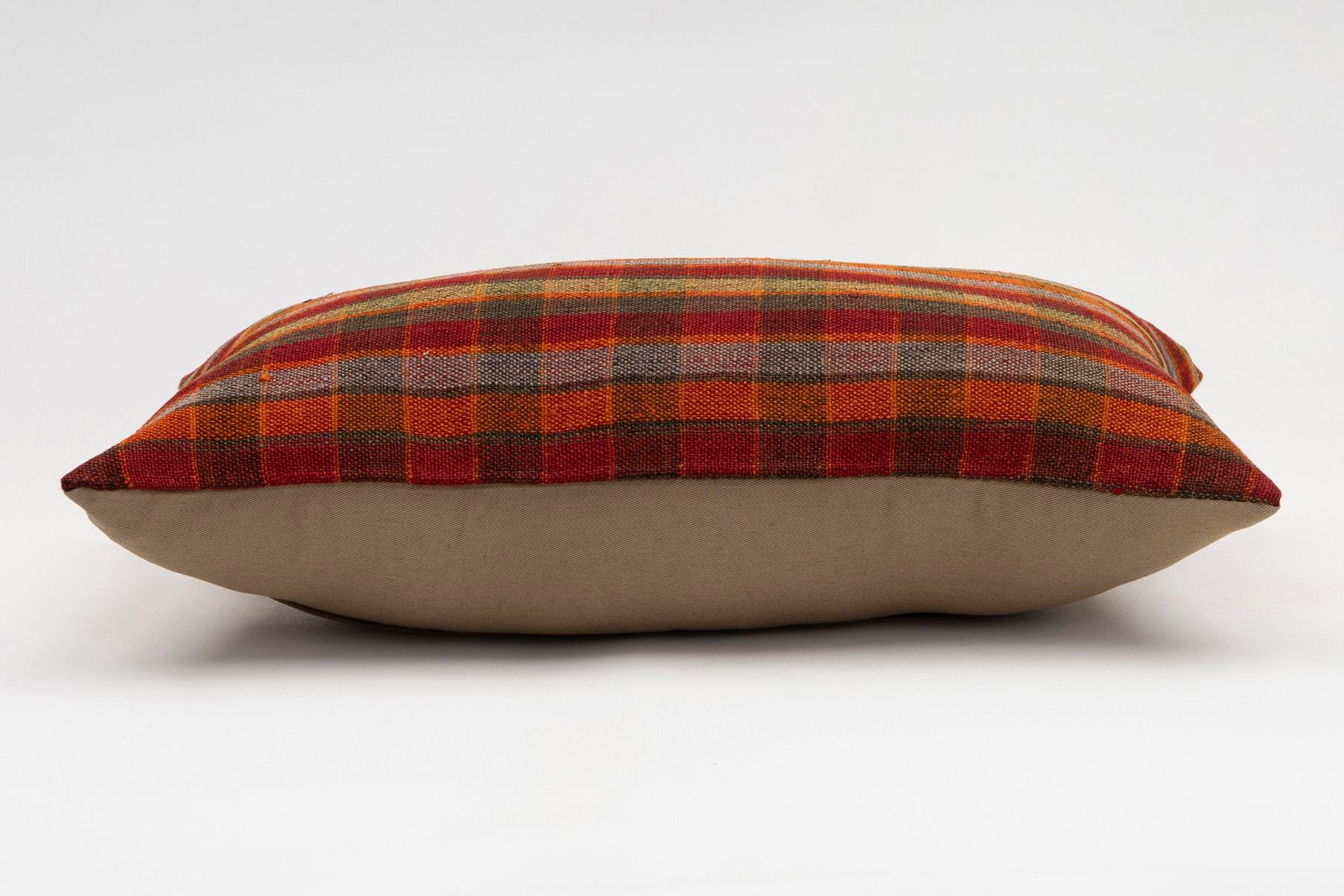 12x20 inches (30x50 cm) Kilim Pillow | KILIM WHOLESALE - Vintage Handmade Pillows - Vintage Handmade Kilim Rugs - It is 100% wool. Artistic and historical rugs. Old handwoven rugs. - Online hand woven rugs and kilim cushions sales. Shipping to a