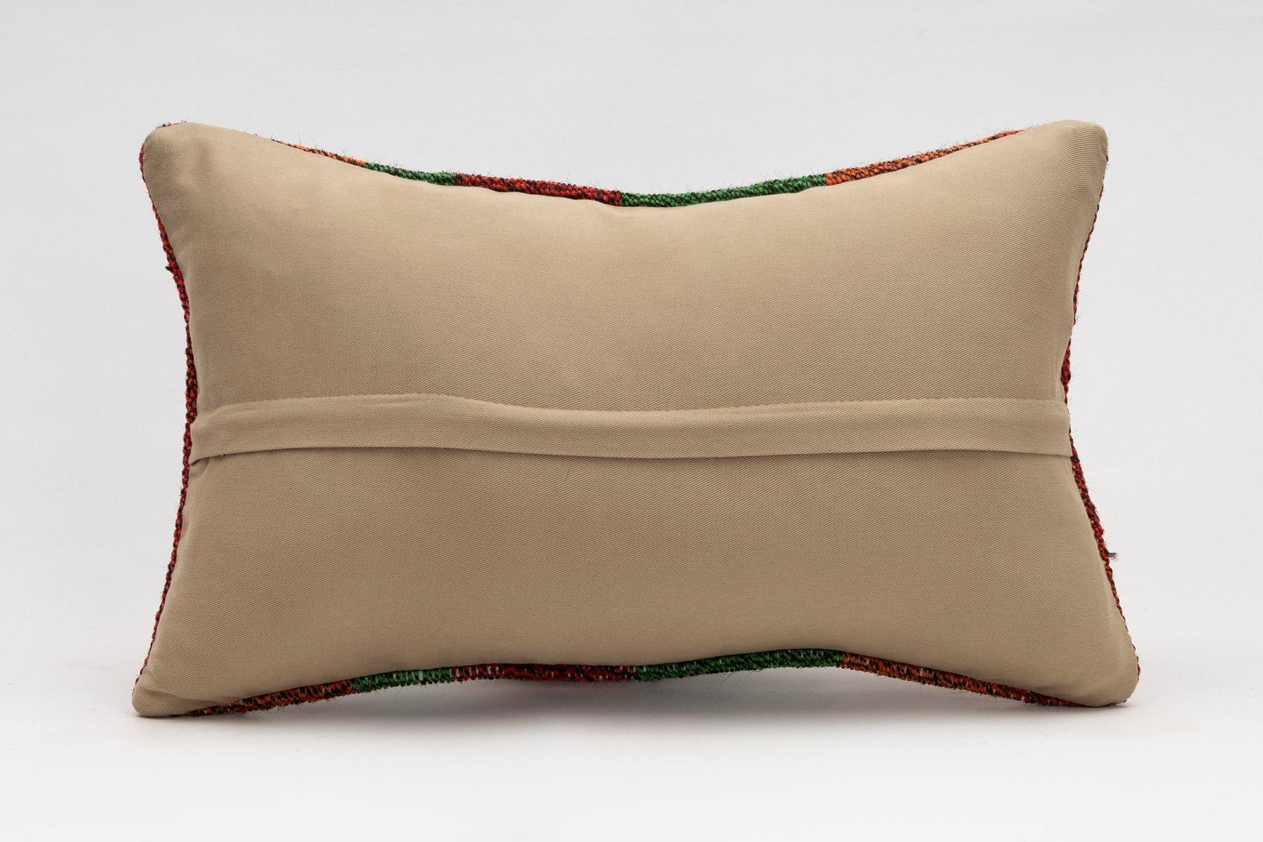 12x20 inches (30x50 cm) Kilim Pillow | KILIM WHOLESALE - Vintage Handmade Pillows - Vintage Handmade Kilim Rugs - It is 100% wool. Artistic and historical rugs. Old handwoven rugs. - Online hand woven rugs and kilim cushions sales. Shipping to a