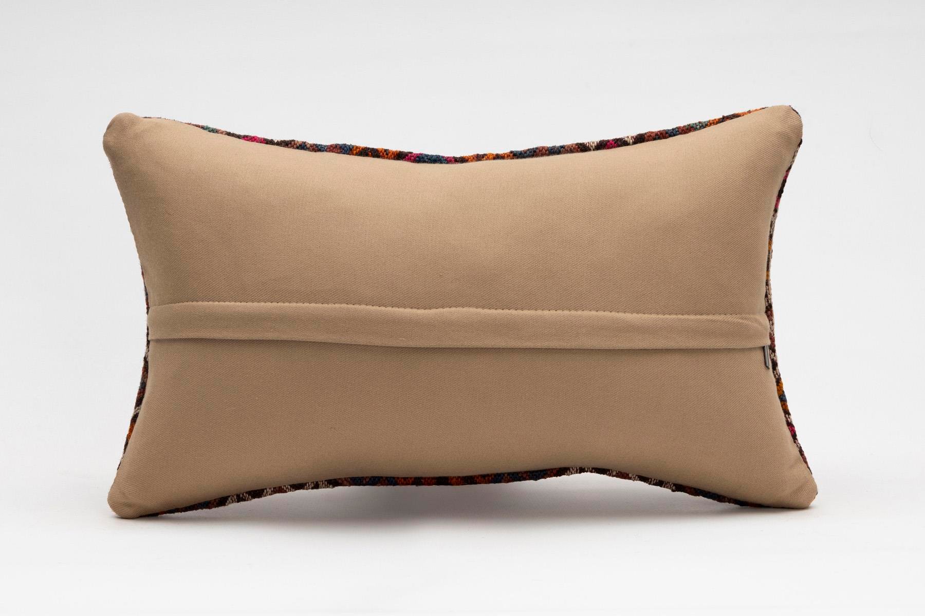 12x20 inches (30x50 cm) Kilim Pillow | KILIM WHOLESALE - Vintage Handmade Pillows - Vintage Handmade Kilim Rugs - It is 100% wool. Artistic and historical rugs. Old handwoven rugs. - Online hand woven rugs and kilim cushions sales. Shipping to a