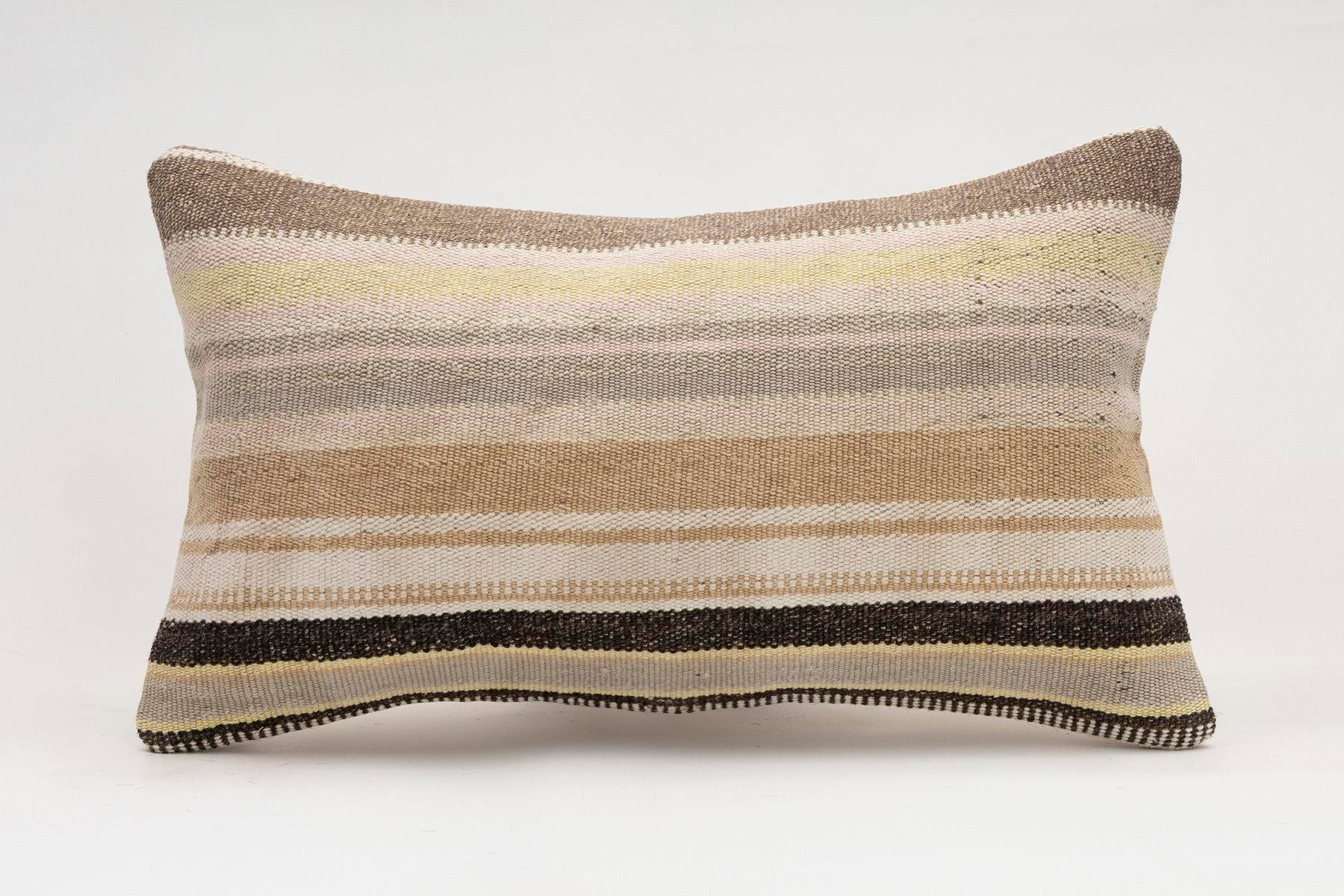 12x20 inches (30x50 cm) Kilim Pillow | KILIM WHOLESALE - Vintage Handmade Pillows - Vintage Handmade Kilim Rugs - It is 100% wool. Artistic and historical rugs. Old handwoven rugs. - Online hand woven rugs and kilim cushions sales. Shipping to a