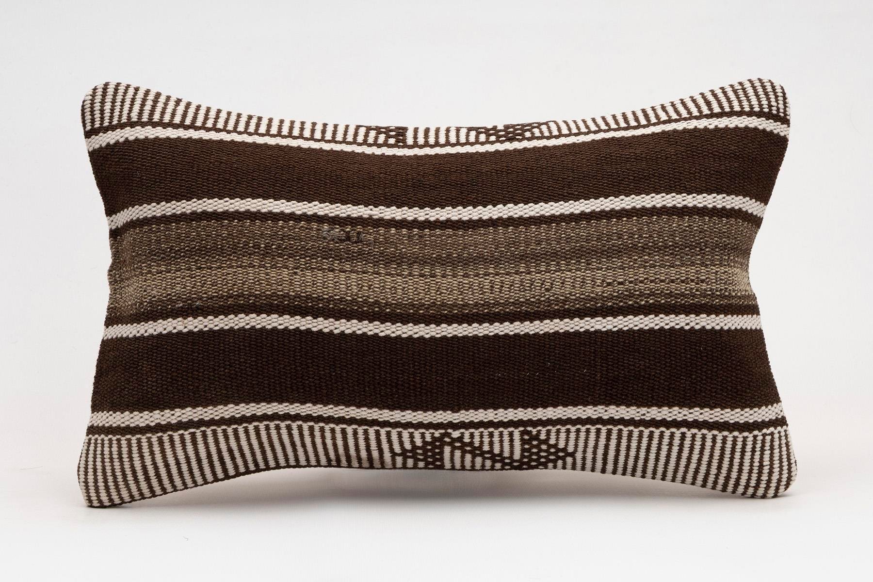 12x20 inches (30x50 cm) Kilim Pillow | KILIM WHOLESALE - Vintage Handmade Pillows - Vintage Handmade Kilim Rugs - It is 100% wool. Artistic and historical rugs. Old handwoven rugs. - Online hand woven rugs and kilim cushions sales. Shipping to a