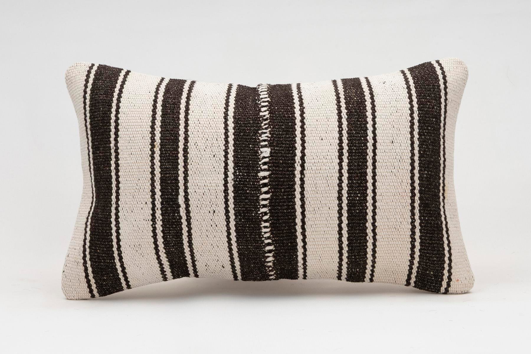 12x20 inches (30x50 cm) Kilim Pillow | KILIM WHOLESALE - Vintage Handmade Pillows - Vintage Handmade Kilim Rugs - It is 100% wool. Artistic and historical rugs. Old handwoven rugs. - Online hand woven rugs and kilim cushions sales. Shipping to a
