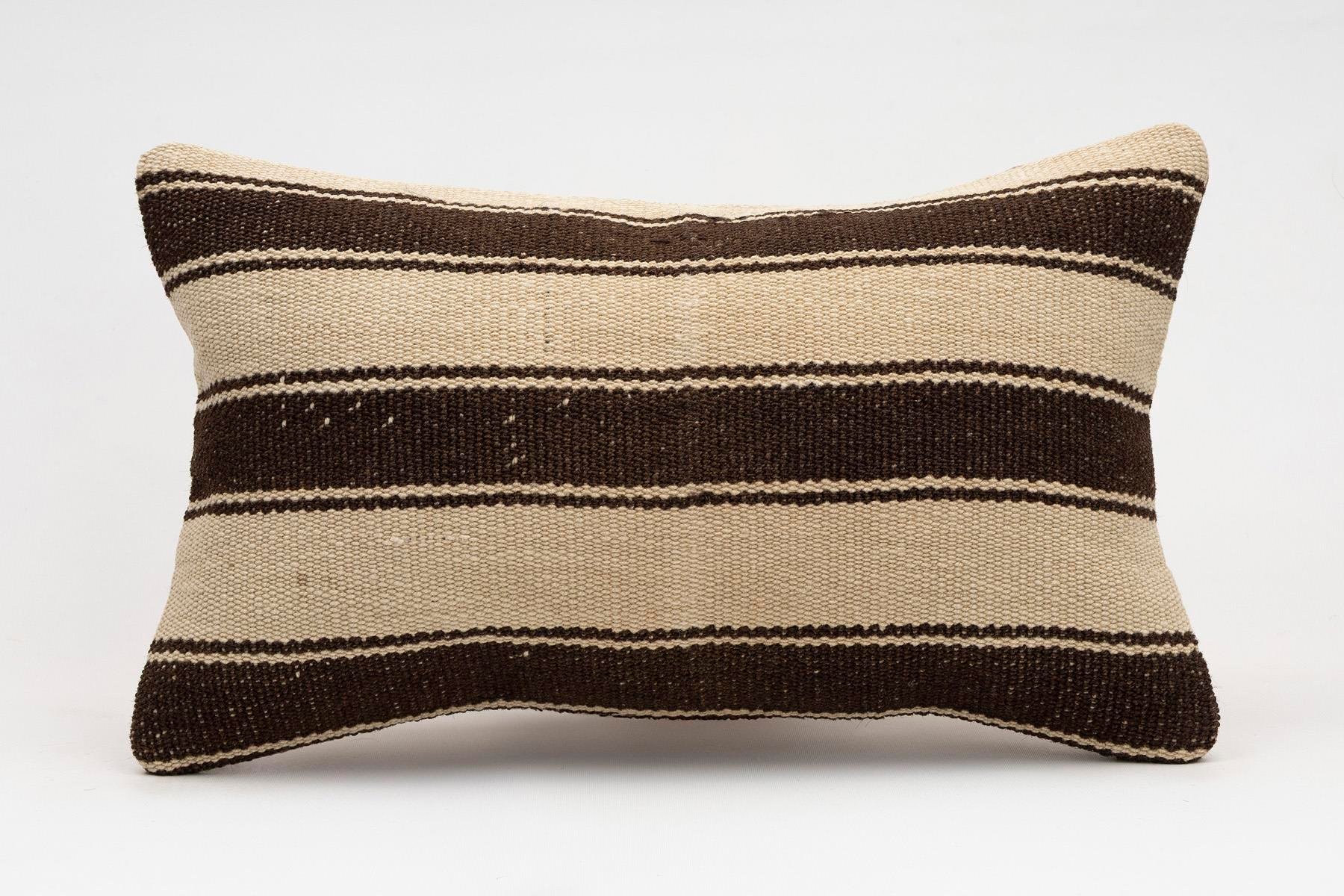 12x20 inches (30x50 cm) Kilim Pillow | KILIM WHOLESALE - Vintage Handmade Pillows - Vintage Handmade Kilim Rugs - It is 100% wool. Artistic and historical rugs. Old handwoven rugs. - Online hand woven rugs and kilim cushions sales. Shipping to a
