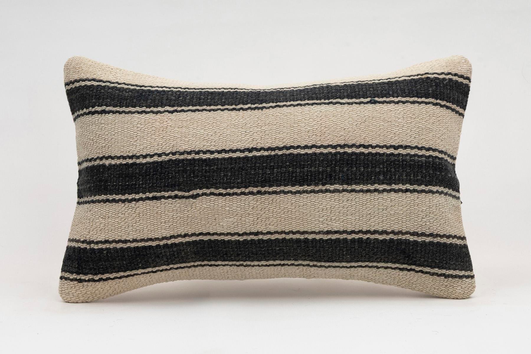 12x20 inches (30x50 cm) Kilim Pillow | KILIM WHOLESALE - Vintage Handmade Pillows - Vintage Handmade Kilim Rugs - It is 100% wool. Artistic and historical rugs. Old handwoven rugs. - Online hand woven rugs and kilim cushions sales. Shipping to a