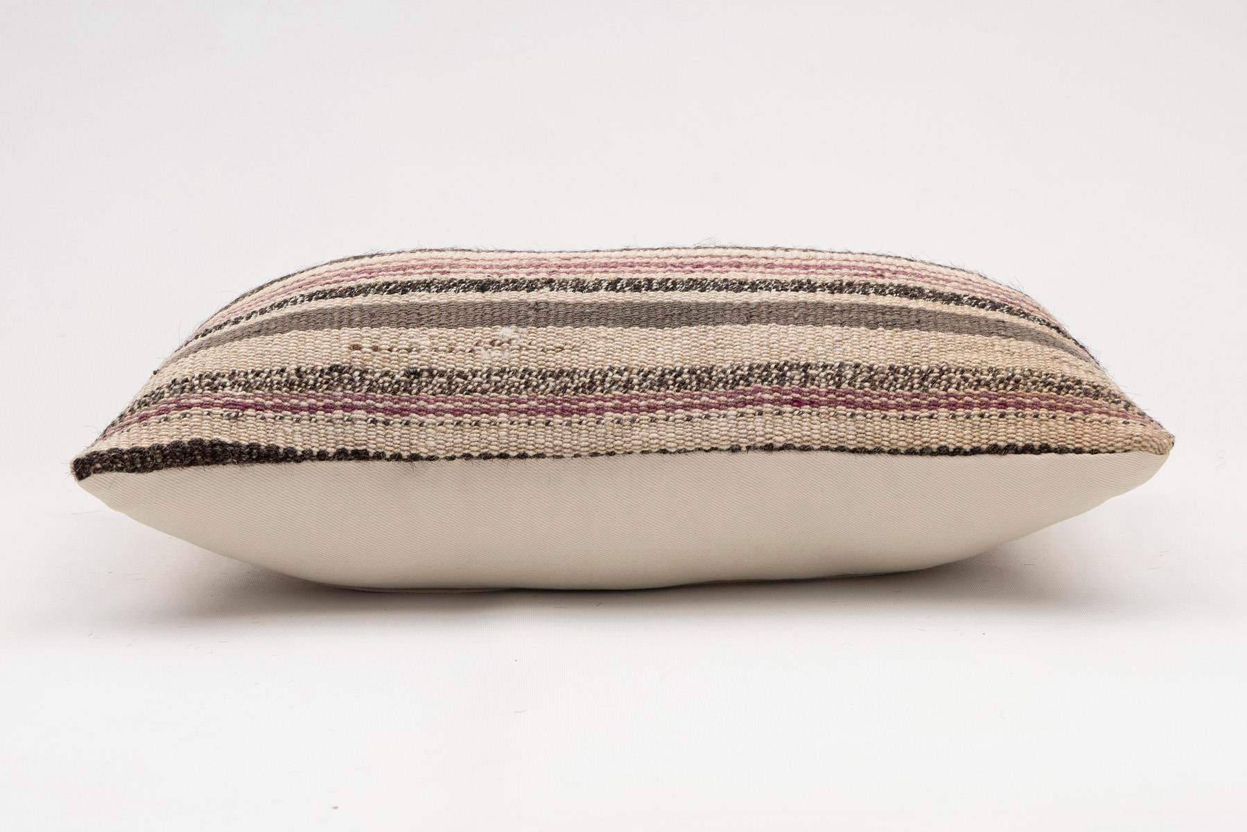 12x20 inches (30x50 cm) Kilim Pillow | KILIM WHOLESALE - Vintage Handmade Pillows - Vintage Handmade Kilim Rugs - It is 100% wool. Artistic and historical rugs. Old handwoven rugs. - Online hand woven rugs and kilim cushions sales. Shipping to a