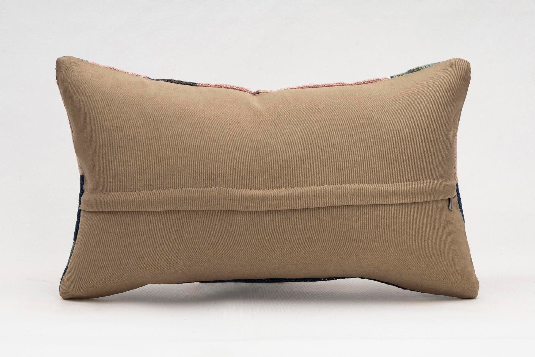 12x20 inches (30x50 cm) Kilim Pillow | KILIM WHOLESALE - Vintage Handmade Pillows - Vintage Handmade Kilim Rugs - It is 100% wool. Artistic and historical rugs. Old handwoven rugs. - Online hand woven rugs and kilim cushions sales. Shipping to a