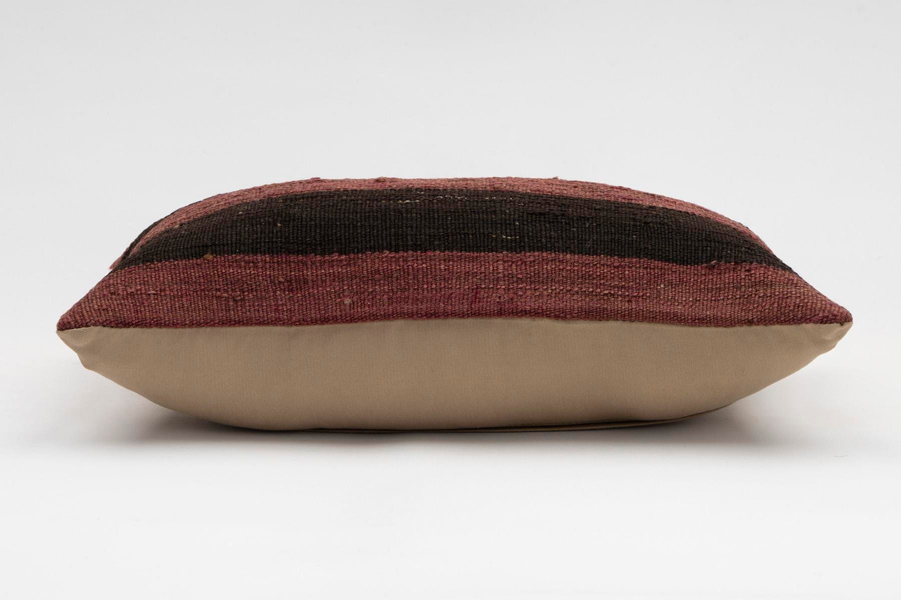 12x20 inches (30x50 cm) Kilim Pillow | KILIM WHOLESALE - Vintage Handmade Pillows - Vintage Handmade Kilim Rugs - It is 100% wool. Artistic and historical rugs. Old handwoven rugs. - Online hand woven rugs and kilim cushions sales. Shipping to a