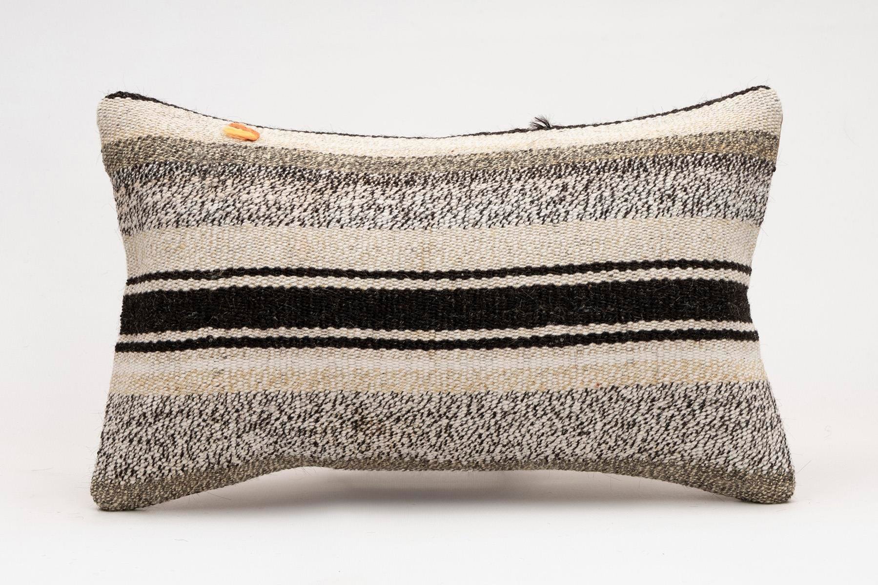 12x20 inches (30x50 cm) Kilim Pillow | KILIM WHOLESALE - Vintage Handmade Pillows - Vintage Handmade Kilim Rugs - It is 100% wool. Artistic and historical rugs. Old handwoven rugs. - Online hand woven rugs and kilim cushions sales. Shipping to a