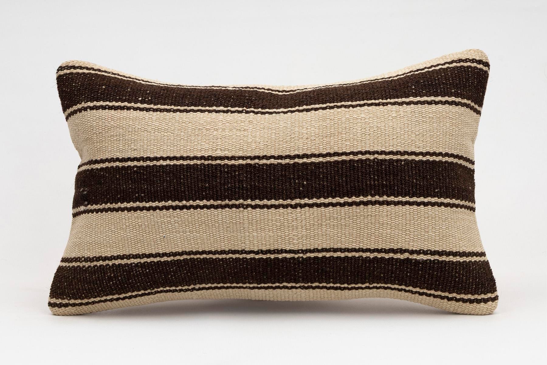 12x20 inches (30x50 cm) Kilim Pillow | KILIM WHOLESALE - Vintage Handmade Pillows - Vintage Handmade Kilim Rugs - It is 100% wool. Artistic and historical rugs. Old handwoven rugs. - Online hand woven rugs and kilim cushions sales. Shipping to a