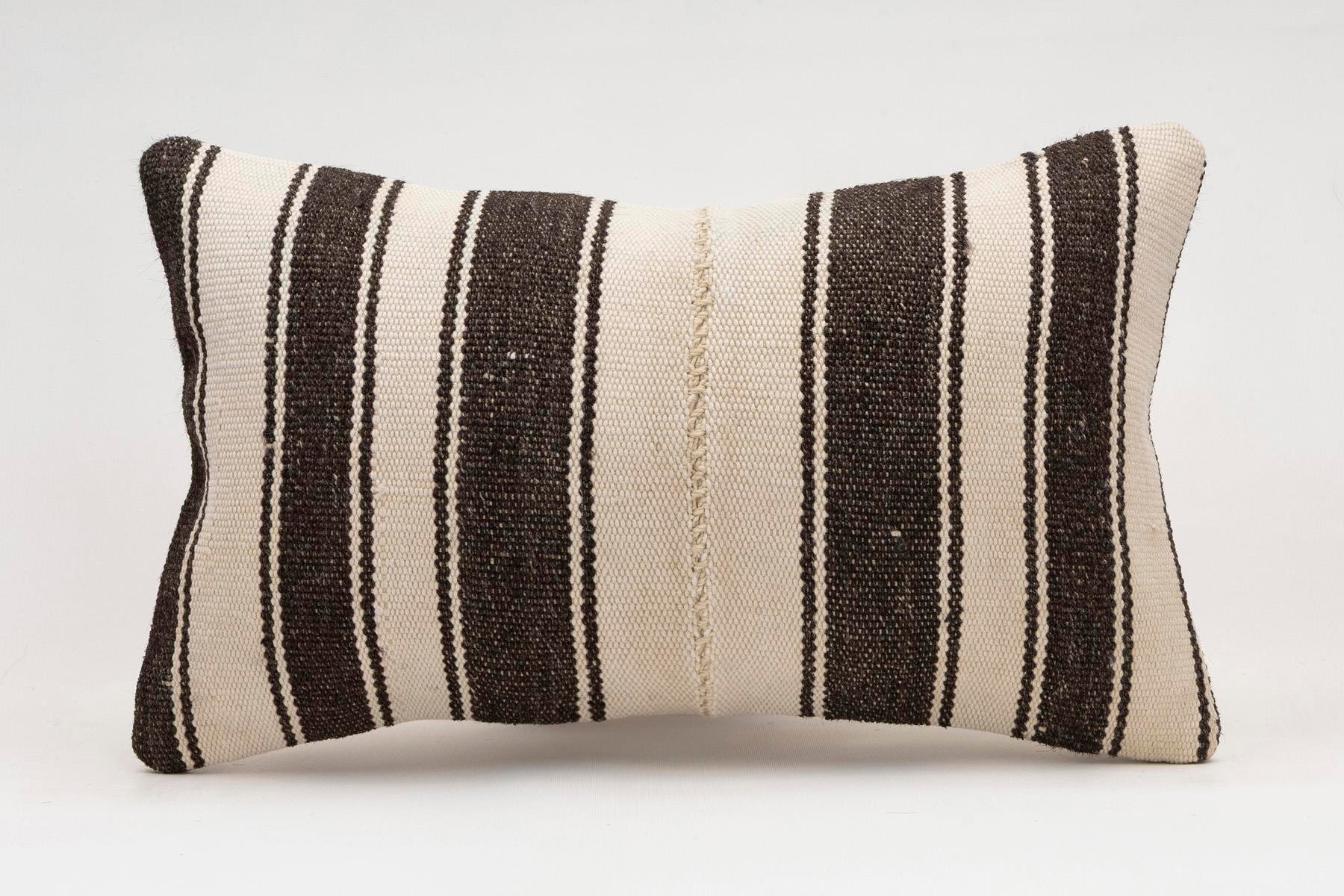 12x20 inches (30x50 cm) Kilim Pillow | KILIM WHOLESALE - Vintage Handmade Pillows - Vintage Handmade Kilim Rugs - It is 100% wool. Artistic and historical rugs. Old handwoven rugs. - Online hand woven rugs and kilim cushions sales. Shipping to a