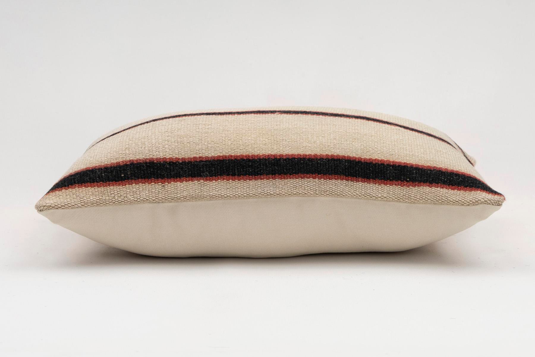 12x20 inches (30x50 cm) Kilim Pillow | KILIM WHOLESALE - Vintage Handmade Pillows - Vintage Handmade Kilim Rugs - It is 100% wool. Artistic and historical rugs. Old handwoven rugs. - Online hand woven rugs and kilim cushions sales. Shipping to a