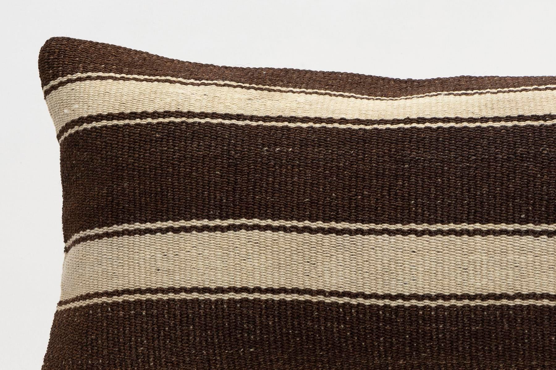 12x20 inches (30x50 cm) Kilim Pillow | KILIM WHOLESALE - Vintage Handmade Pillows - Vintage Handmade Kilim Rugs - It is 100% wool. Artistic and historical rugs. Old handwoven rugs. - Online hand woven rugs and kilim cushions sales. Shipping to a