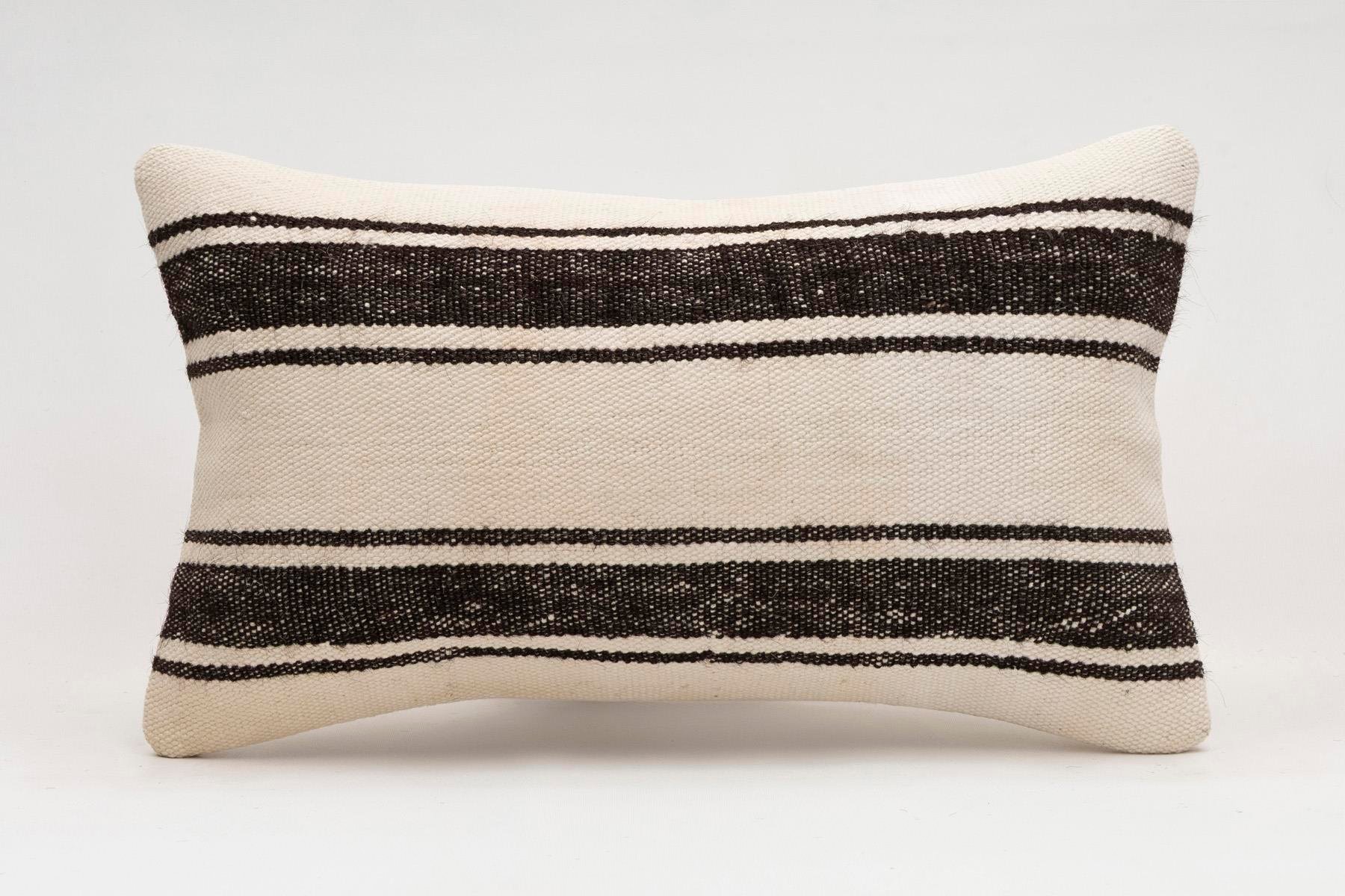 12x20 inches (30x50 cm) Kilim Pillow | KILIM WHOLESALE - Vintage Handmade Pillows - Vintage Handmade Kilim Rugs - It is 100% wool. Artistic and historical rugs. Old handwoven rugs. - Online hand woven rugs and kilim cushions sales. Shipping to a