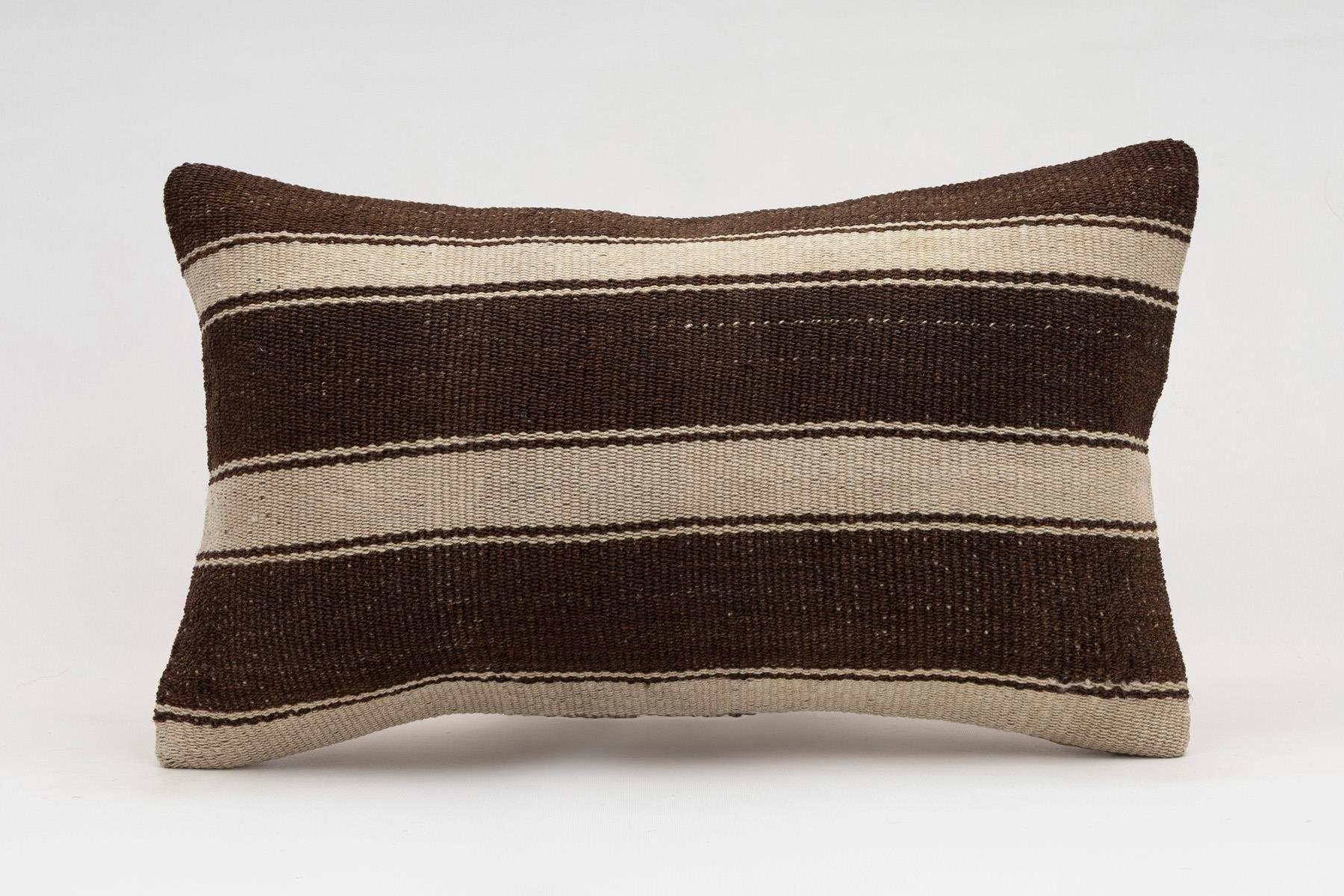 12x20 inches (30x50 cm) Kilim Pillow | KILIM WHOLESALE - Vintage Handmade Pillows - Vintage Handmade Kilim Rugs - It is 100% wool. Artistic and historical rugs. Old handwoven rugs. - Online hand woven rugs and kilim cushions sales. Shipping to a